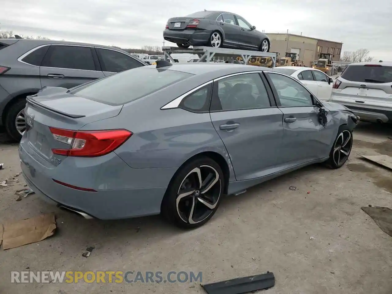 3 Photograph of a damaged car 1HGCV2F3XMA033987 HONDA ACCORD 2021