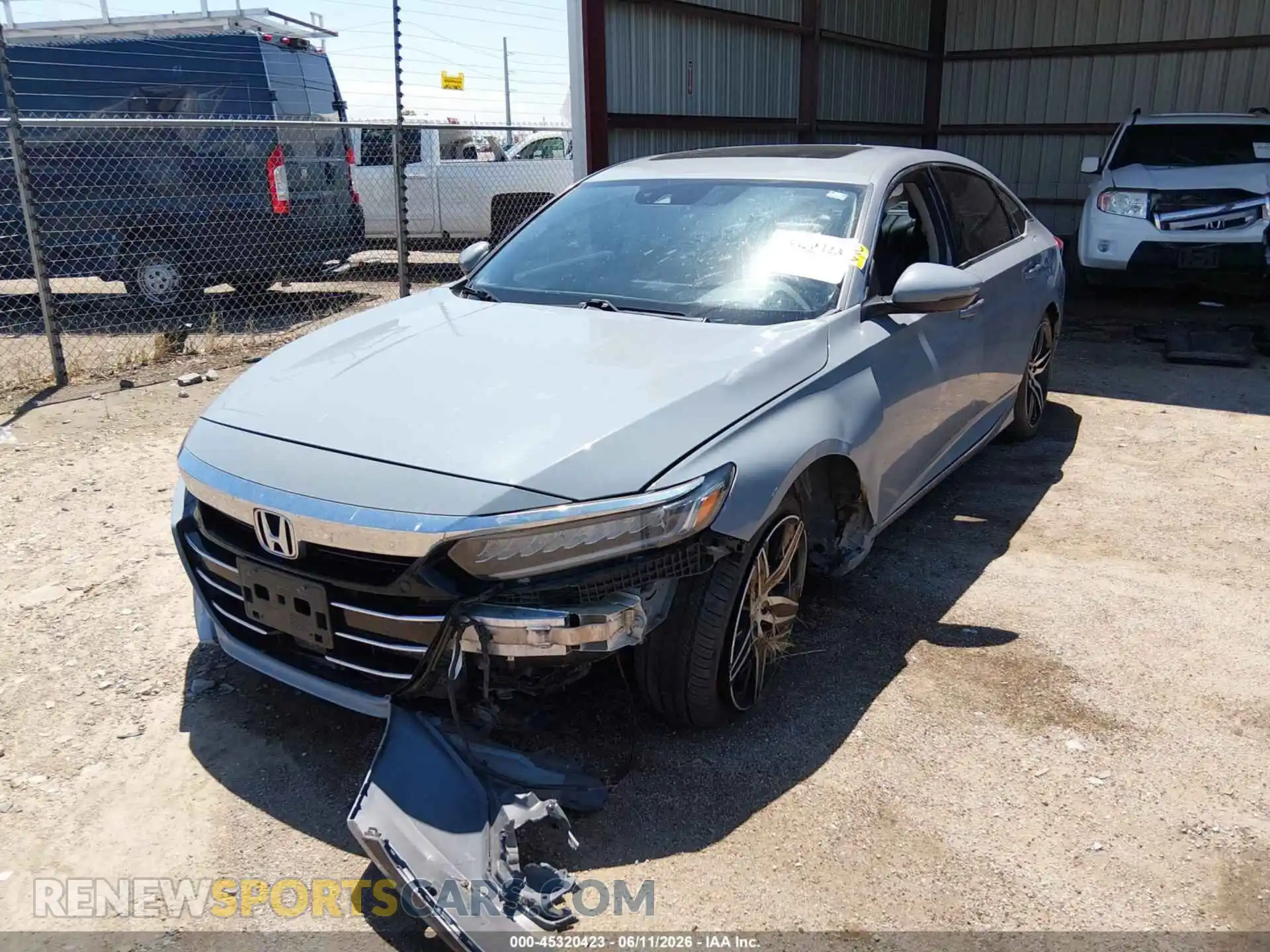 2 Фотография поврежденного автомобиля 1HGCV2F91MA005712 HONDA ACCORD 2021