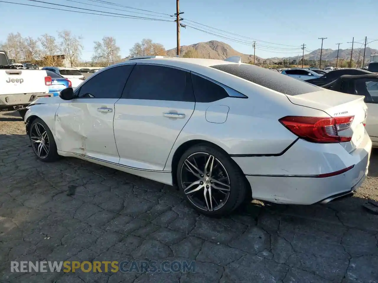2 Photograph of a damaged car 1HGCV2F91MA016418 HONDA ACCORD 2021