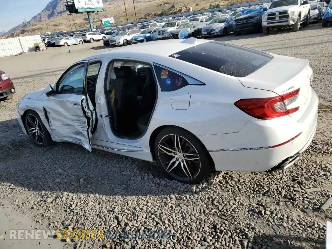 2 Photograph of a damaged car 1HGCV2F91MA019531 HONDA ACCORD 2021