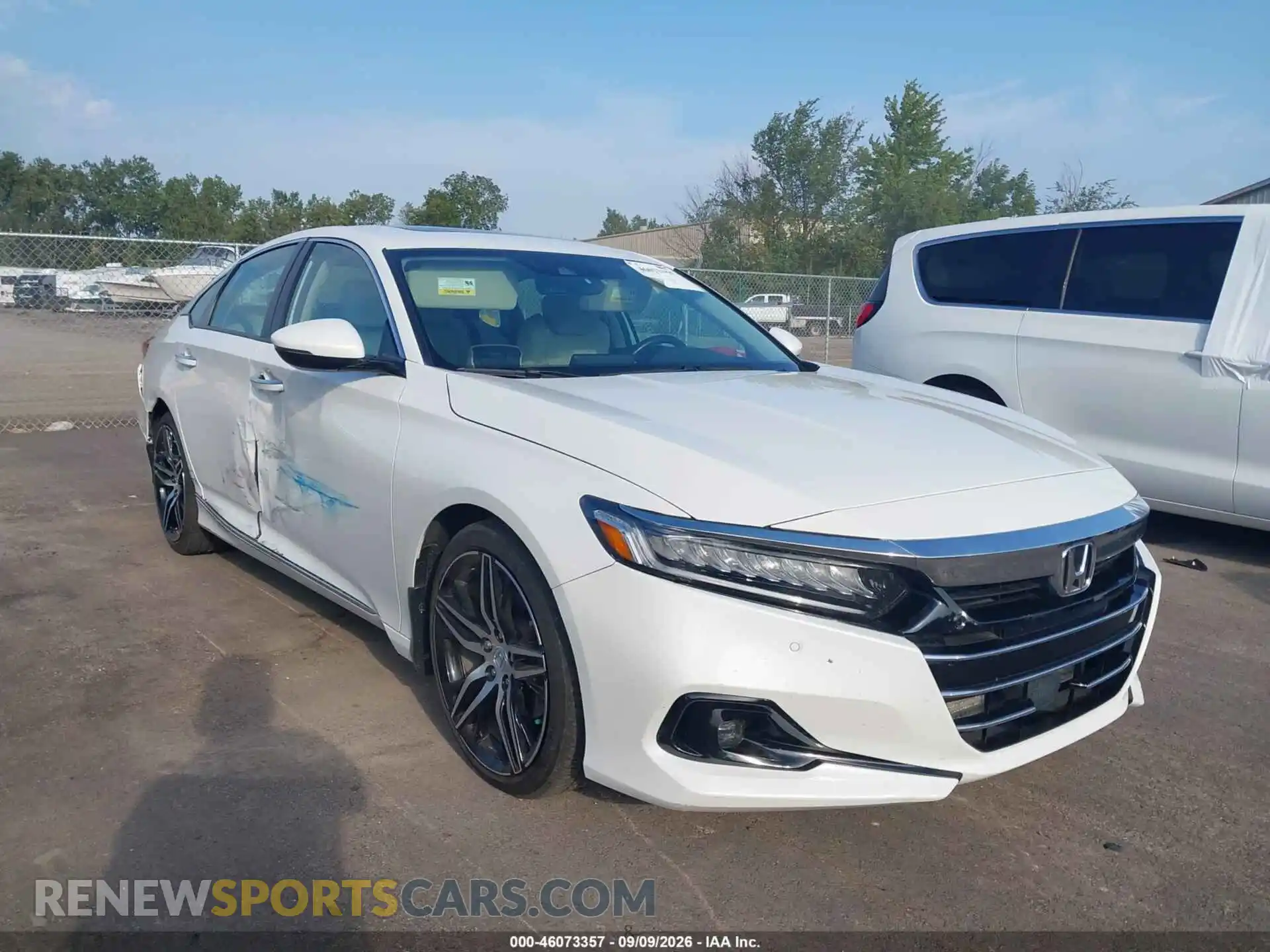 1 Photograph of a damaged car 1HGCV2F92MA002091 HONDA ACCORD 2021