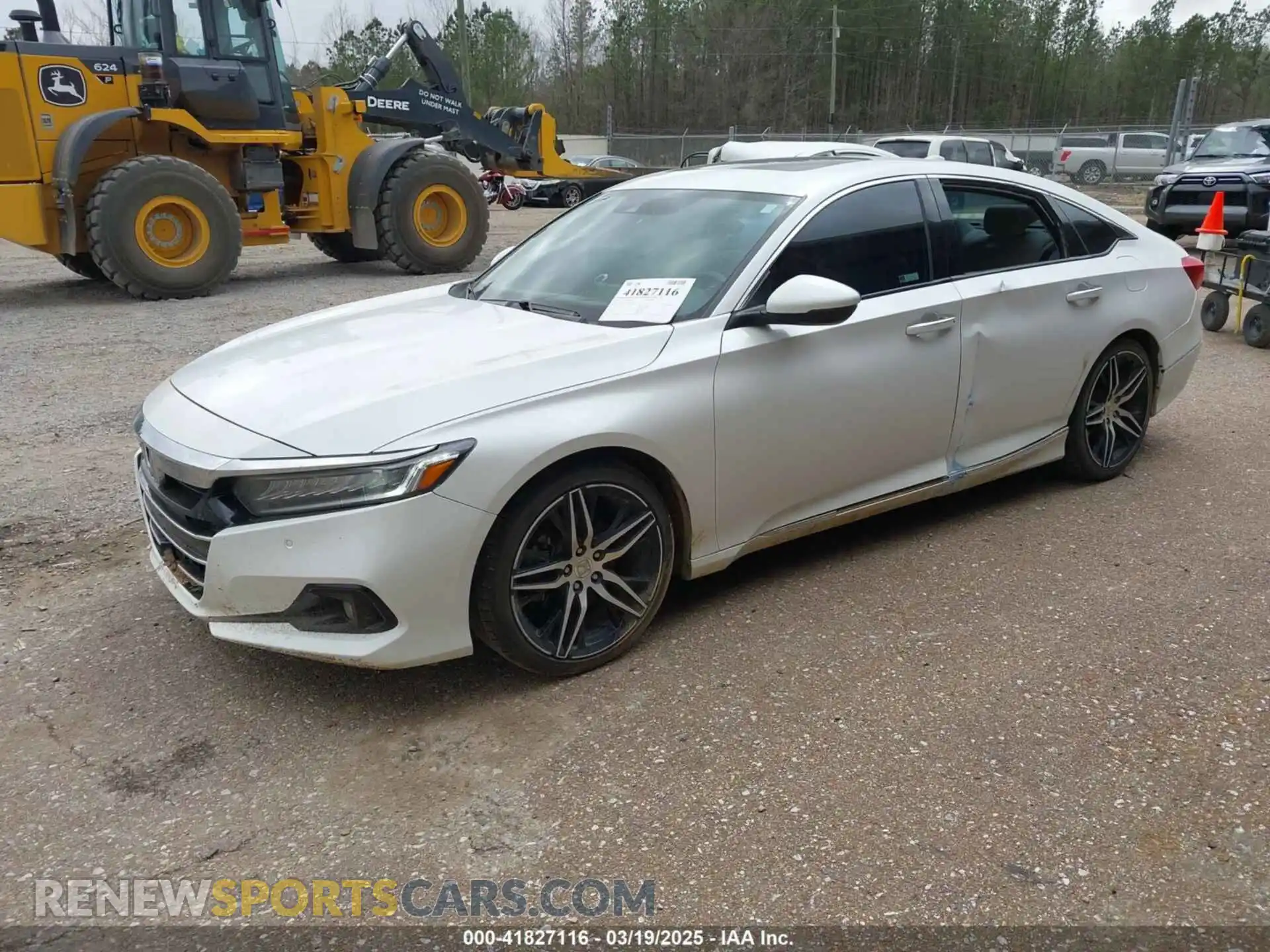 2 Photograph of a damaged car 1HGCV2F92MA020218 HONDA ACCORD 2021