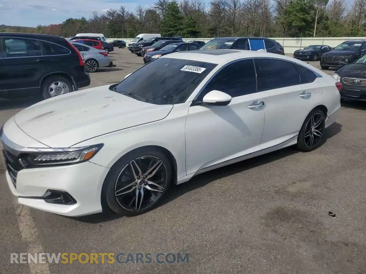 1 Photograph of a damaged car 1HGCV2F94MA003582 HONDA ACCORD 2021