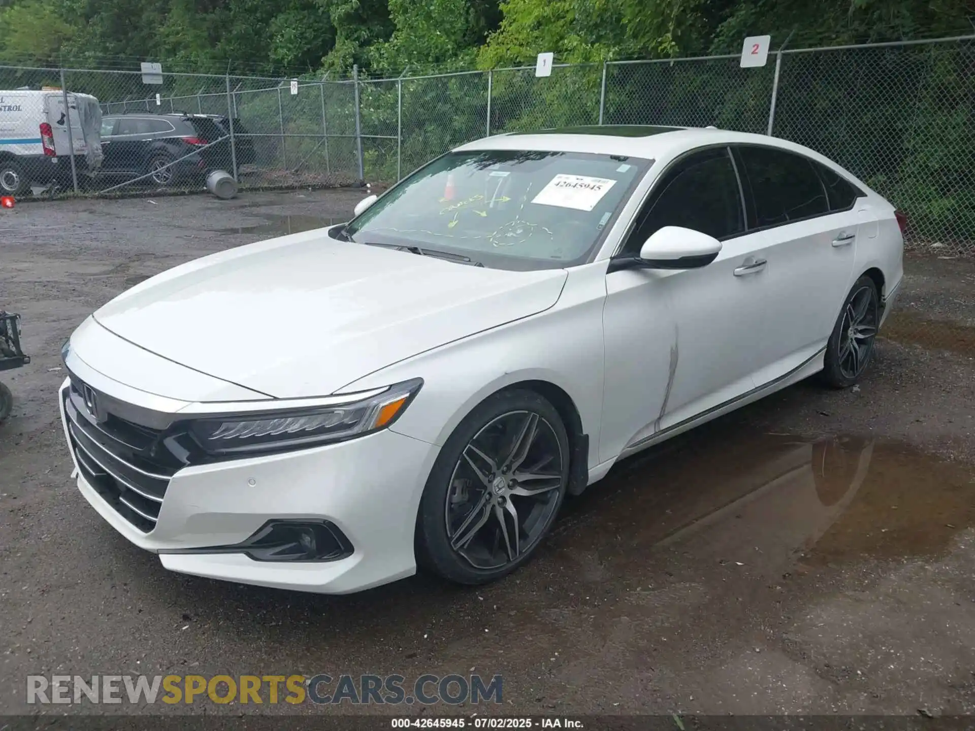 2 Photograph of a damaged car 1HGCV2F94MA016364 HONDA ACCORD 2021
