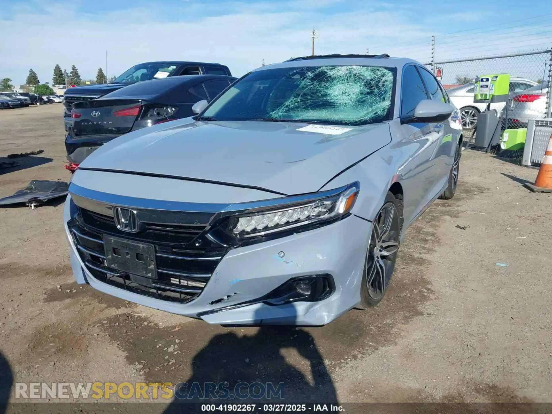 2 Photograph of a damaged car 1HGCV2F95MA005647 HONDA ACCORD 2021