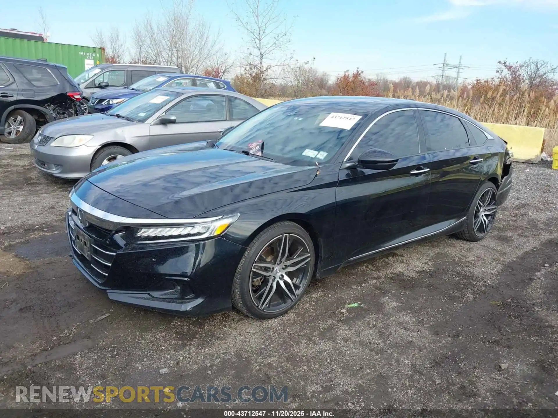 2 Photograph of a damaged car 1HGCV2F95MA008788 HONDA ACCORD 2021