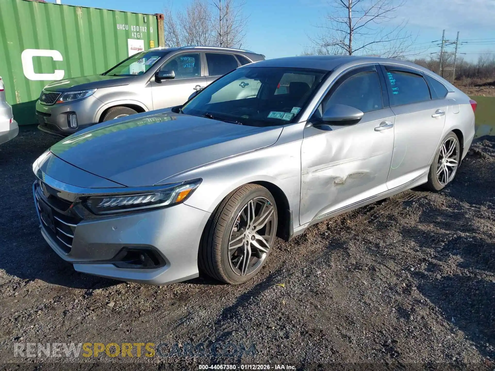 2 Photograph of a damaged car 1HGCV2F95MA014770 HONDA ACCORD 2021