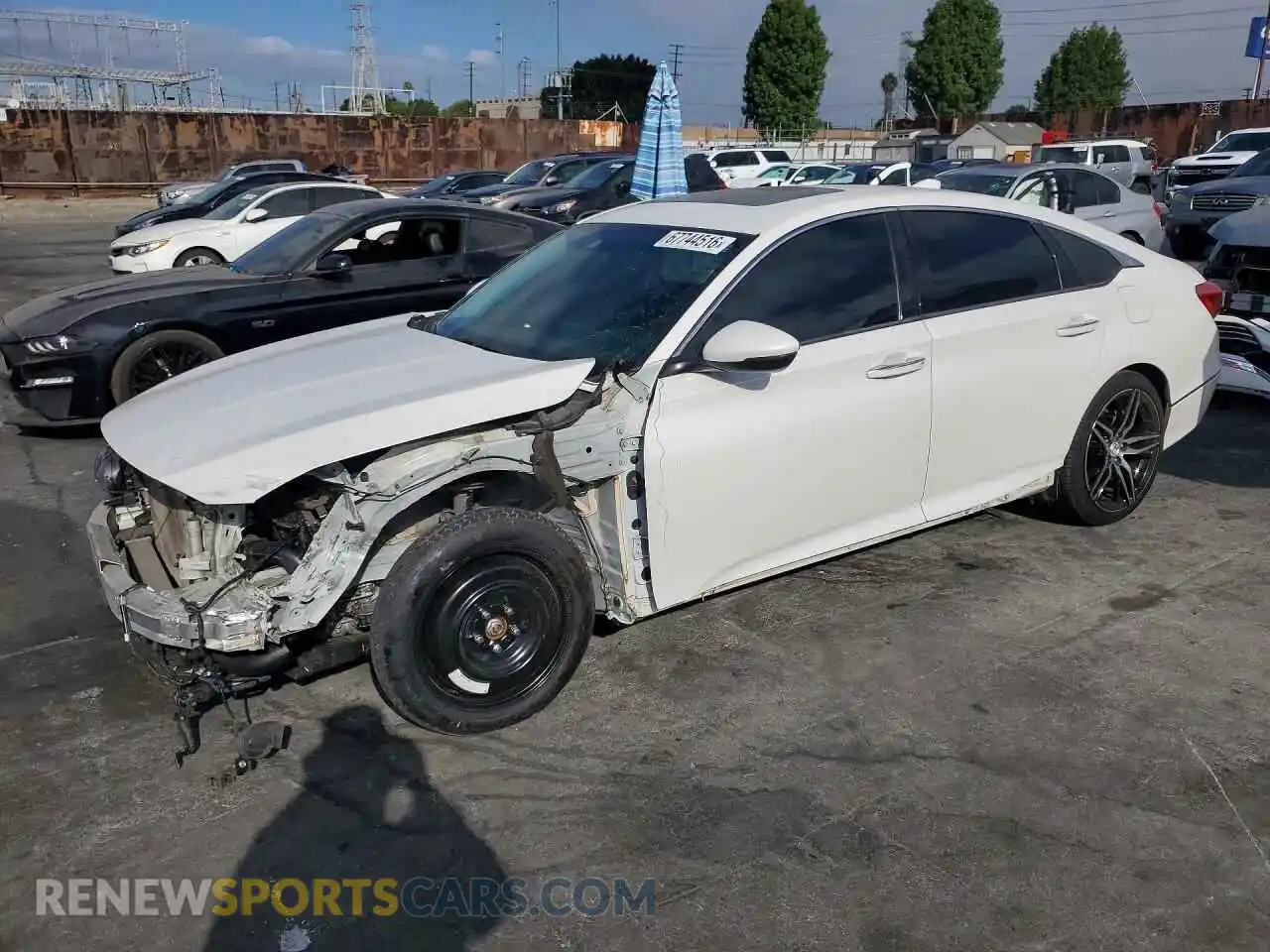 1 fotografías del automóvil dañado 1HGCV2F96MA011828 HONDA ACCORD 2021
