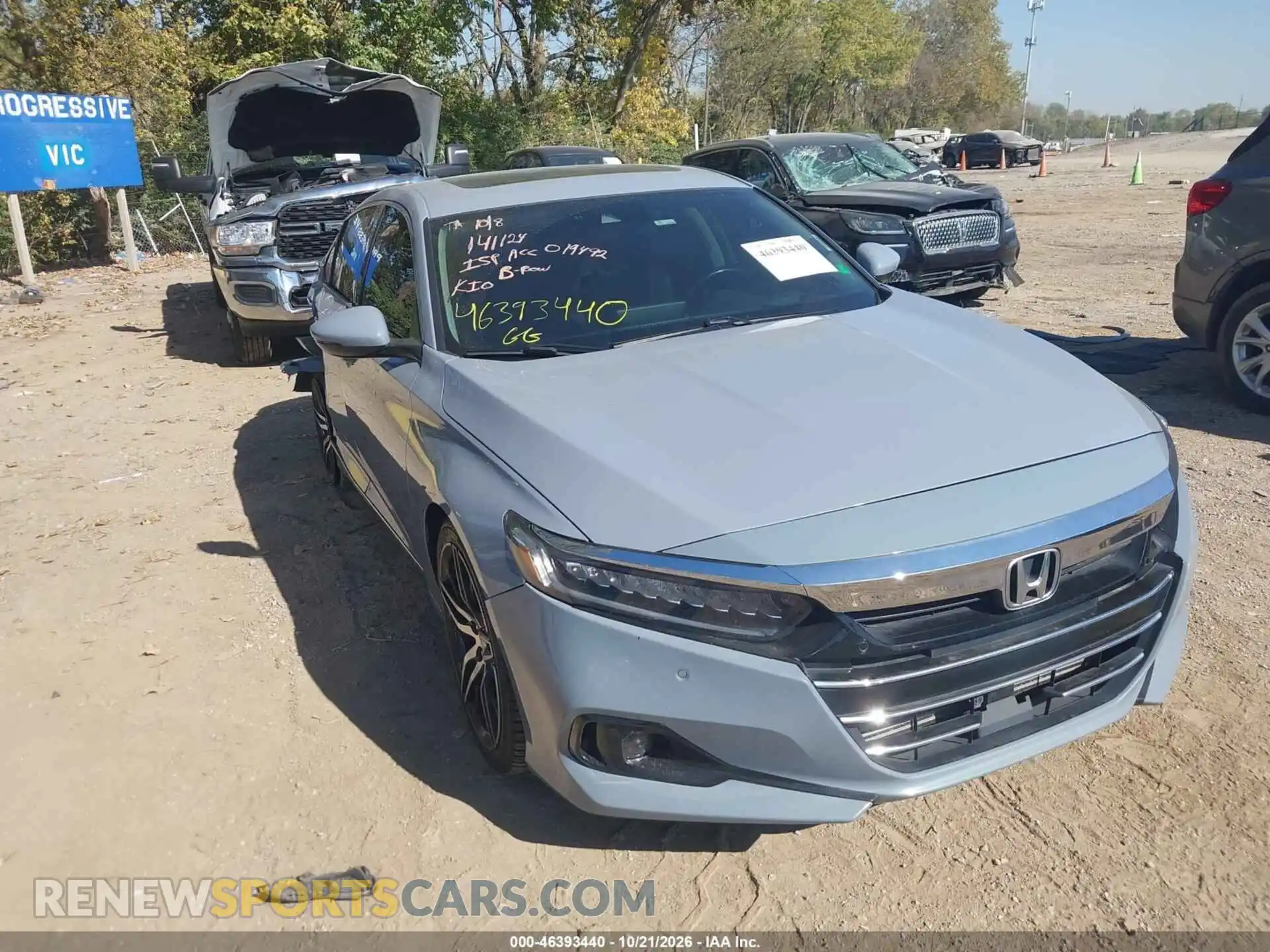 1 fotografías del automóvil dañado 1HGCV2F96MA019492 HONDA ACCORD 2021