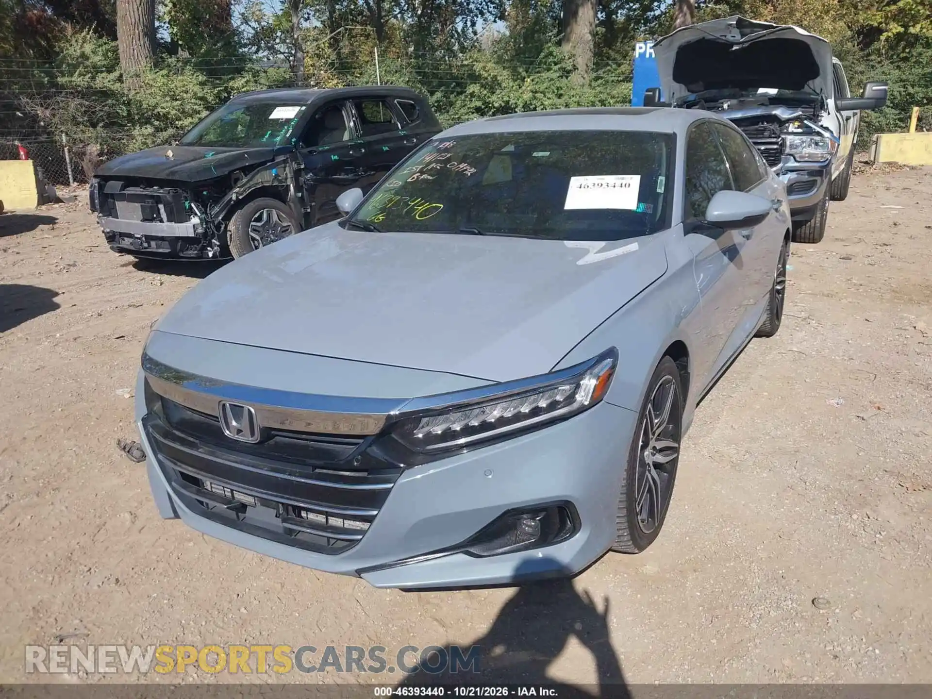 2 fotografías del automóvil dañado 1HGCV2F96MA019492 HONDA ACCORD 2021