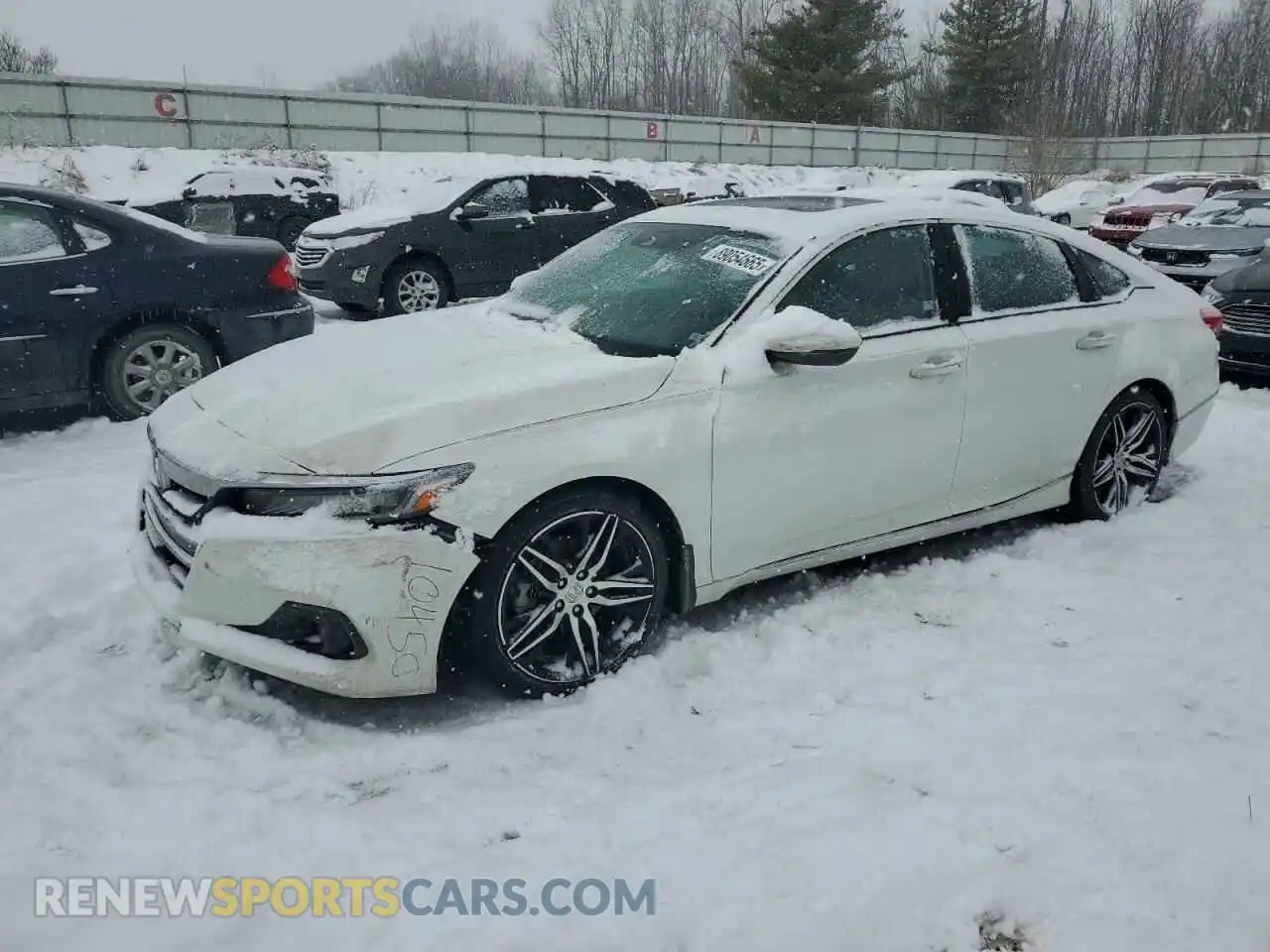 1 Photograph of a damaged car 1HGCV2F96MA020562 HONDA ACCORD 2021