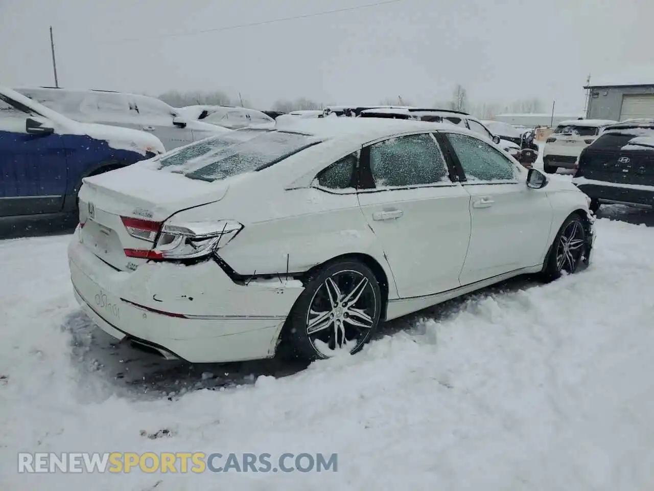 3 Photograph of a damaged car 1HGCV2F96MA020562 HONDA ACCORD 2021