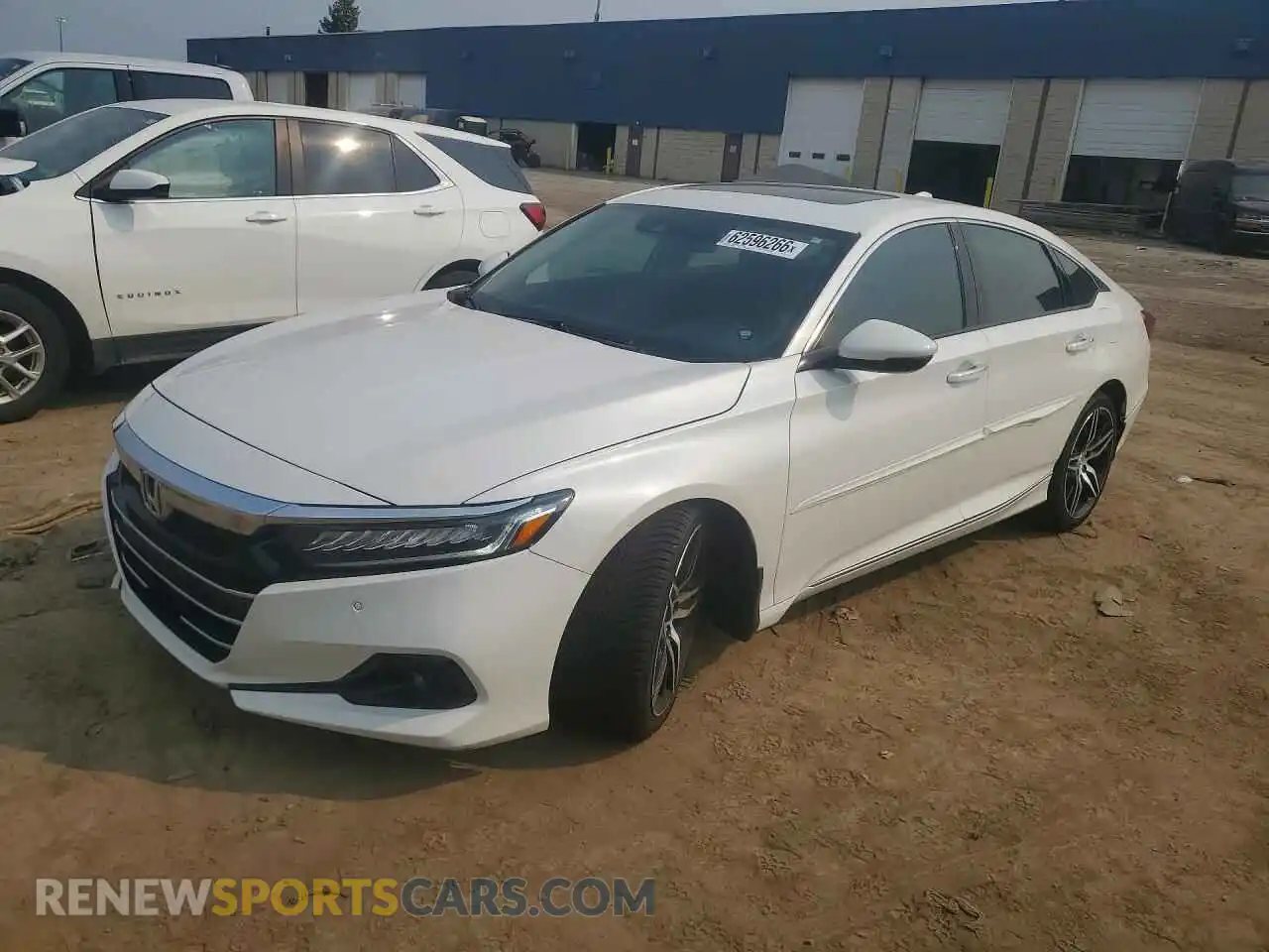 1 Photograph of a damaged car 1HGCV2F97MA017119 HONDA ACCORD 2021