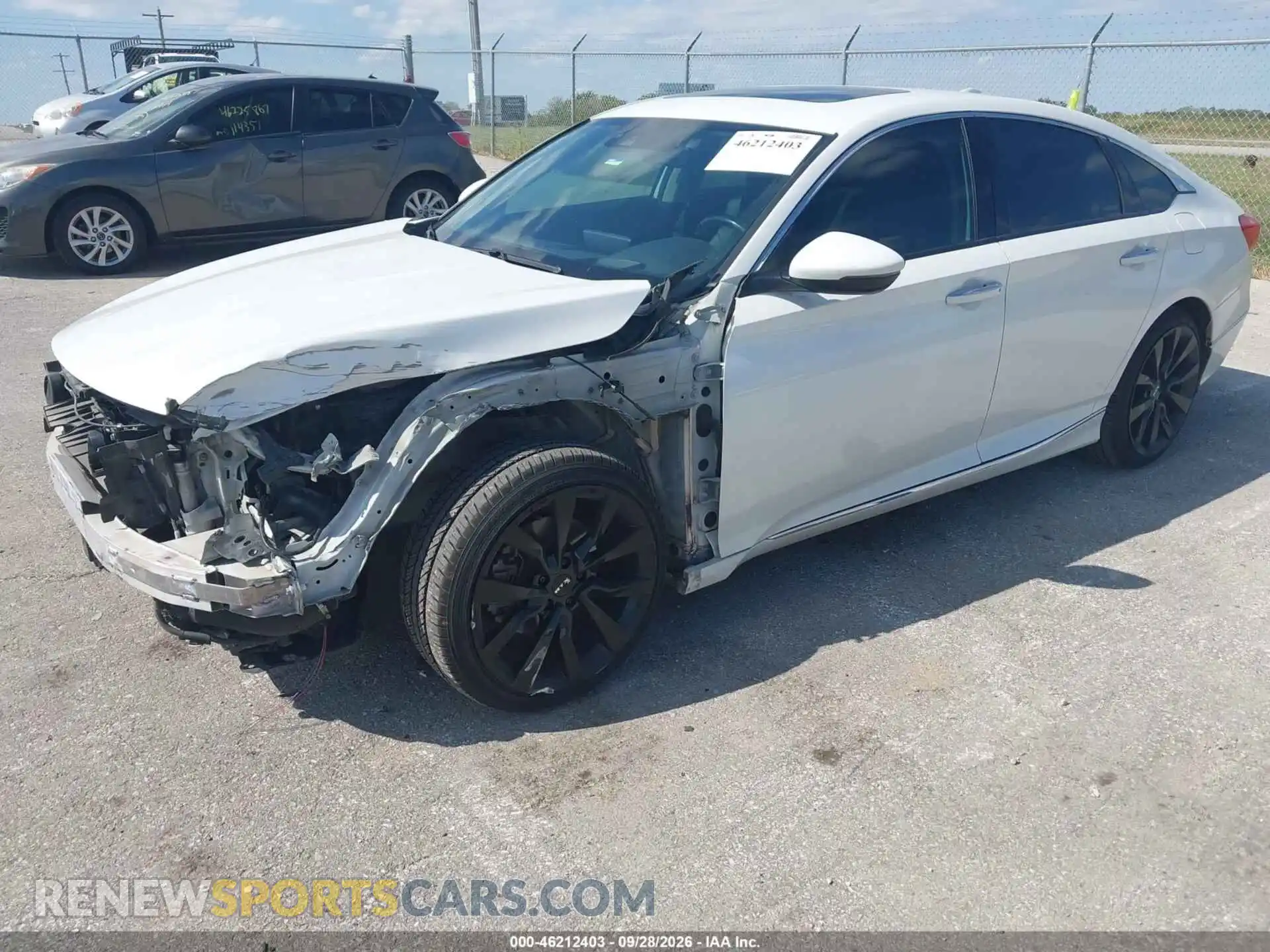 2 fotografías del automóvil dañado 1HGCV2F98MA002760 HONDA ACCORD 2021