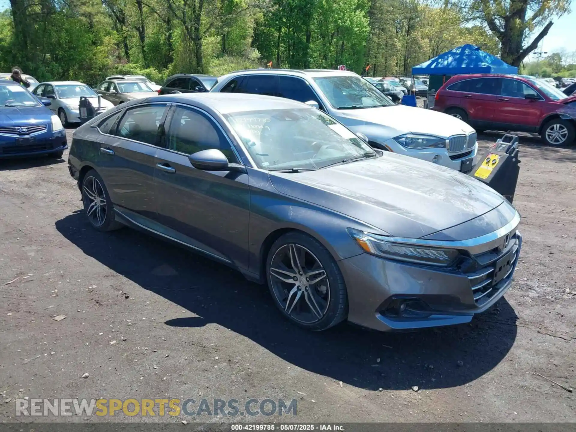 1 Photograph of a damaged car 1HGCV2F98MA014598 HONDA ACCORD 2021