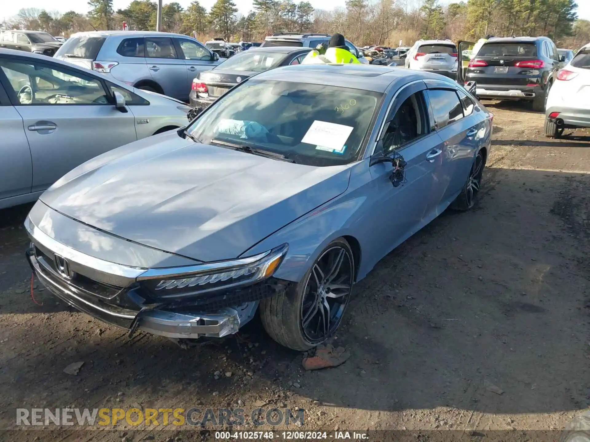 2 fotografías del automóvil dañado 1HGCV2F99MA012388 HONDA ACCORD 2021