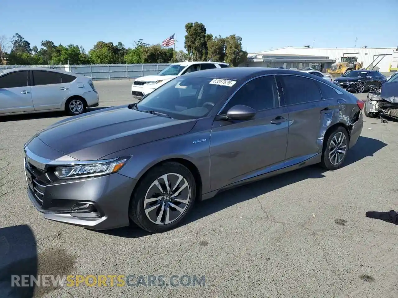 1 Photograph of a damaged car 1HGCV3F12MA018145 HONDA ACCORD 2021