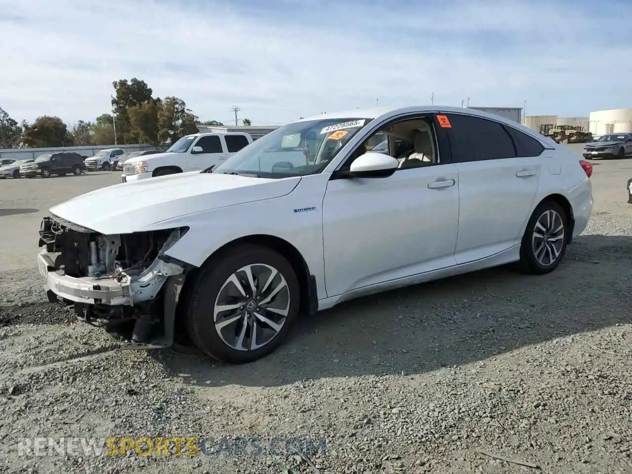 1 Photograph of a damaged car 1HGCV3F14MA004943 HONDA ACCORD 2021