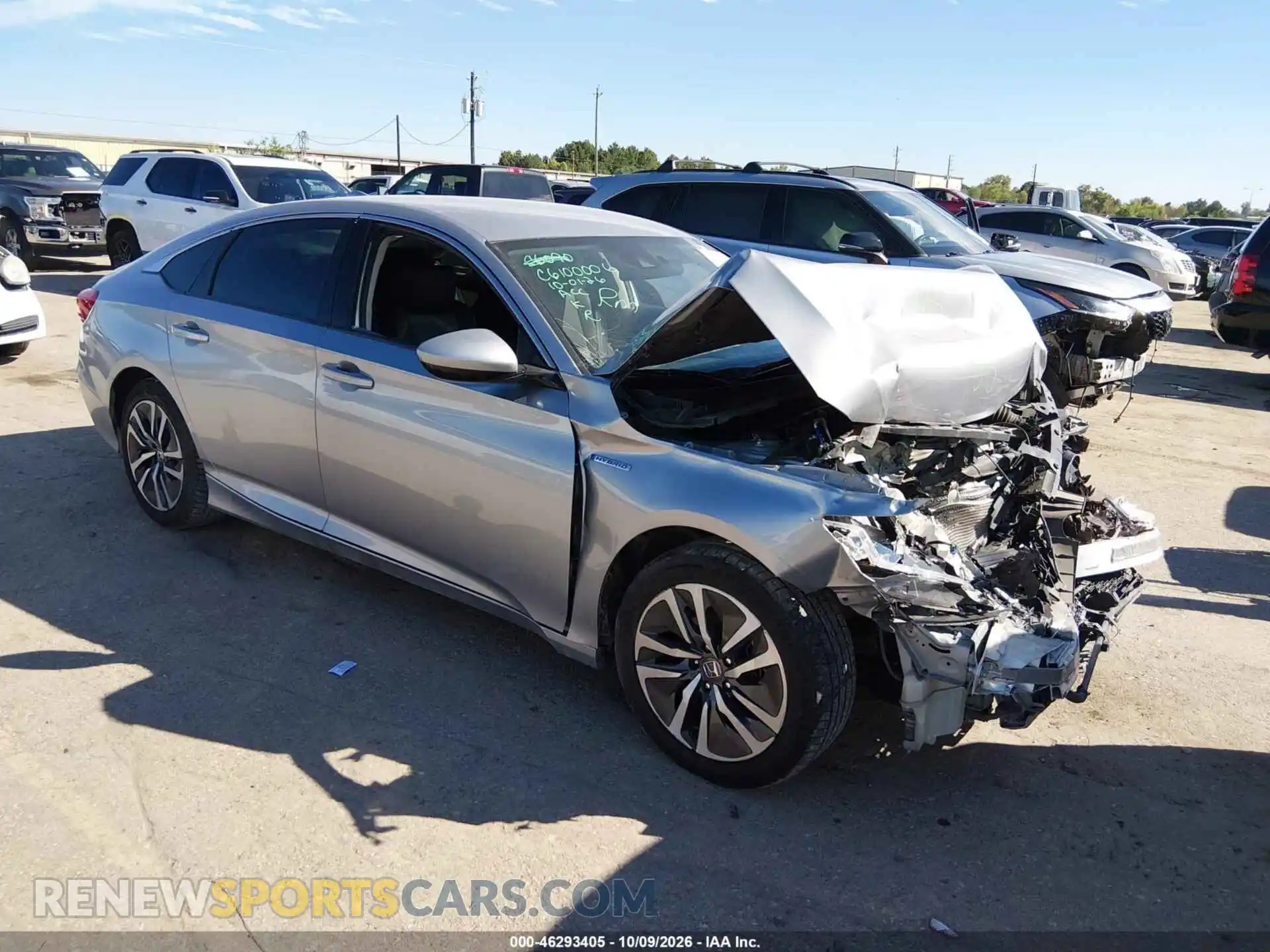 1 Photograph of a damaged car 1HGCV3F15MA018723 HONDA ACCORD 2021
