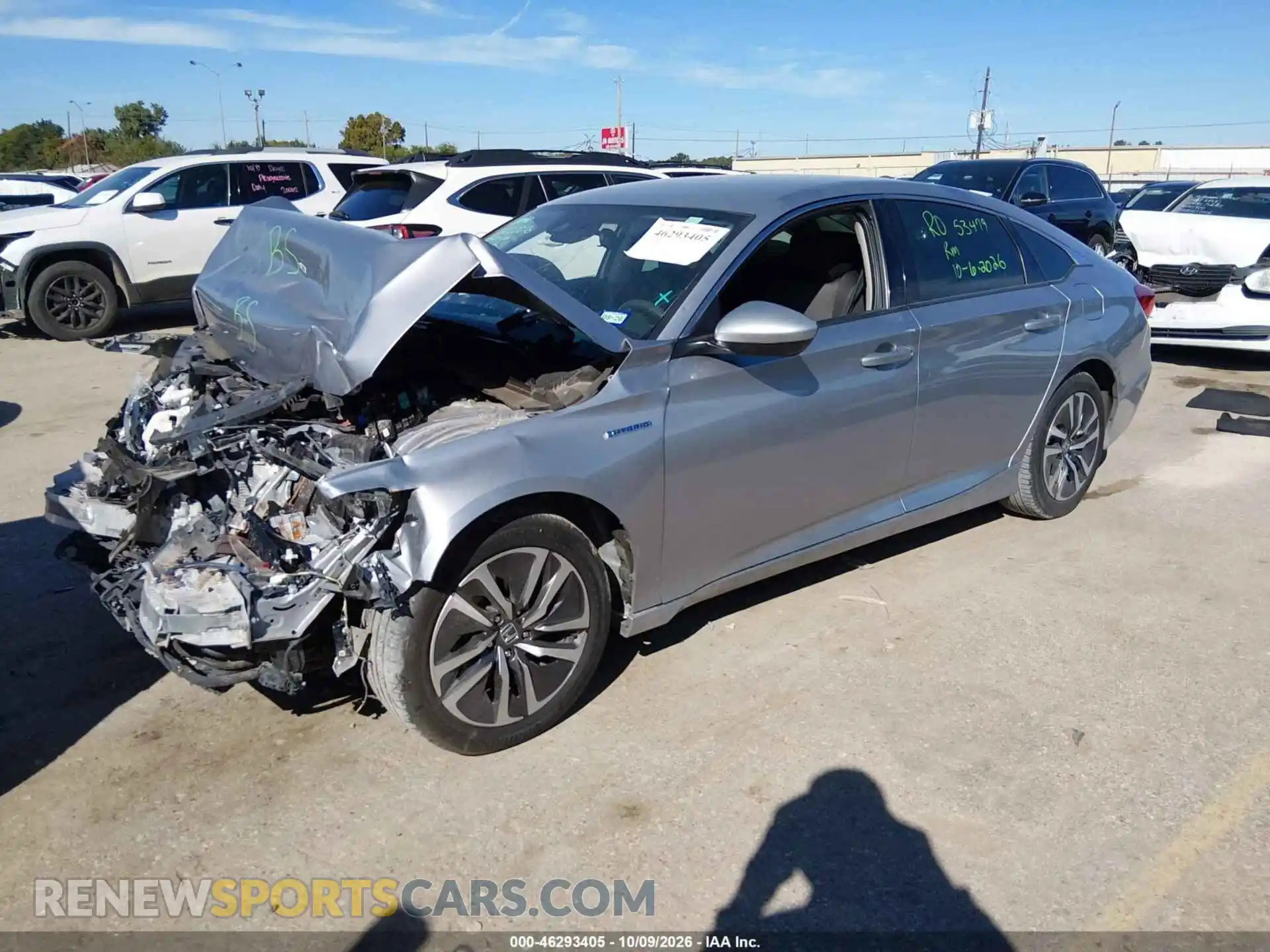 2 Photograph of a damaged car 1HGCV3F15MA018723 HONDA ACCORD 2021