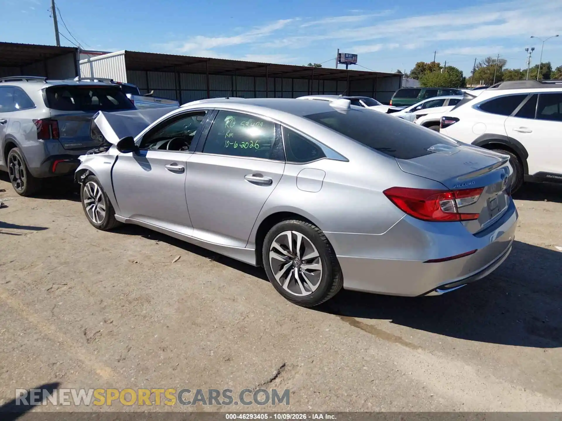 3 Photograph of a damaged car 1HGCV3F15MA018723 HONDA ACCORD 2021