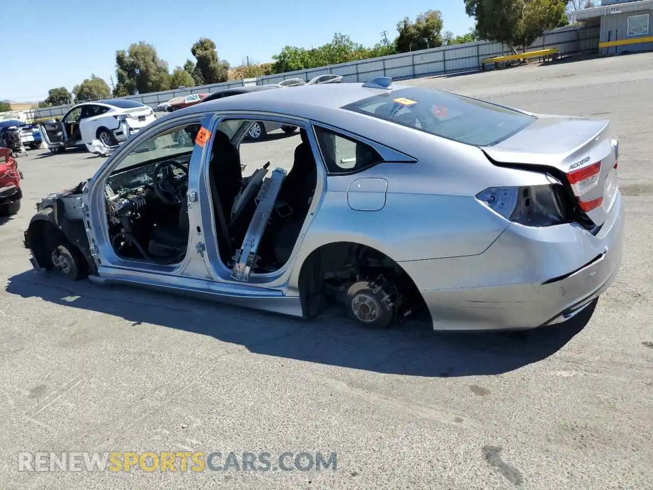 2 Photograph of a damaged car 1HGCV3F17MA018402 HONDA ACCORD 2021