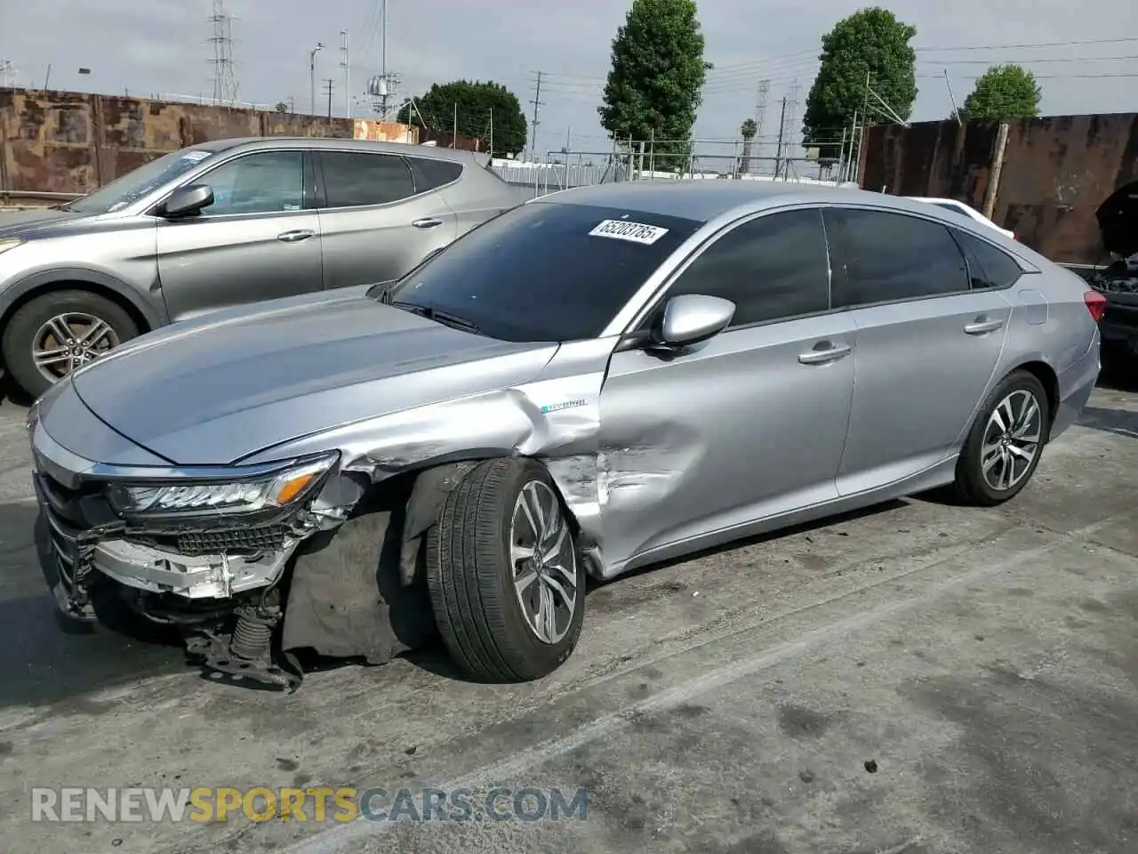 1 Photograph of a damaged car 1HGCV3F19MA017509 HONDA ACCORD 2021