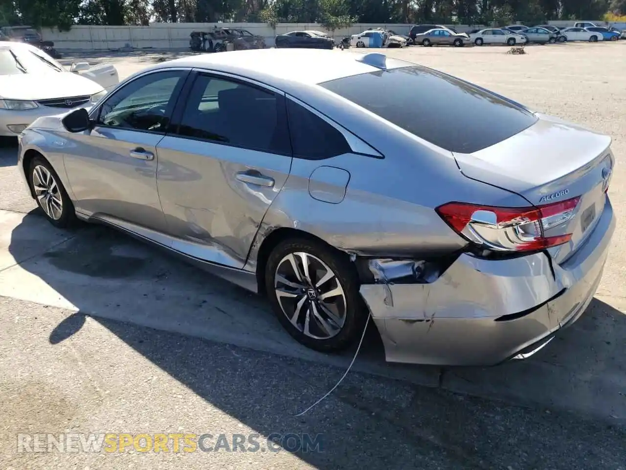 2 Photograph of a damaged car 1HGCV3F19MA018725 HONDA ACCORD 2021