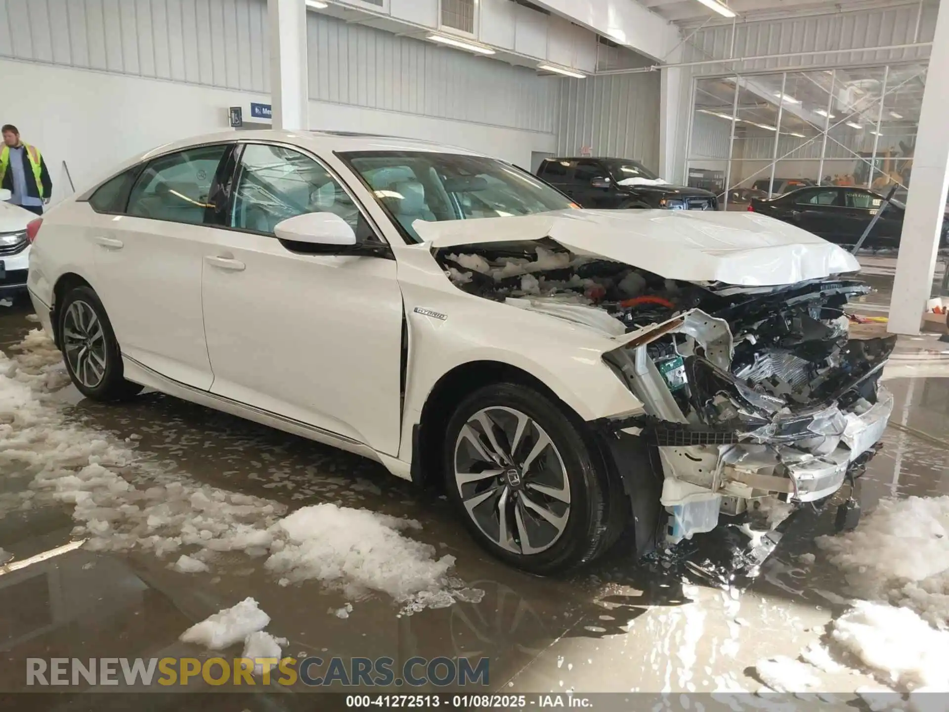 1 Photograph of a damaged car 1HGCV3F40MA002004 HONDA ACCORD 2021