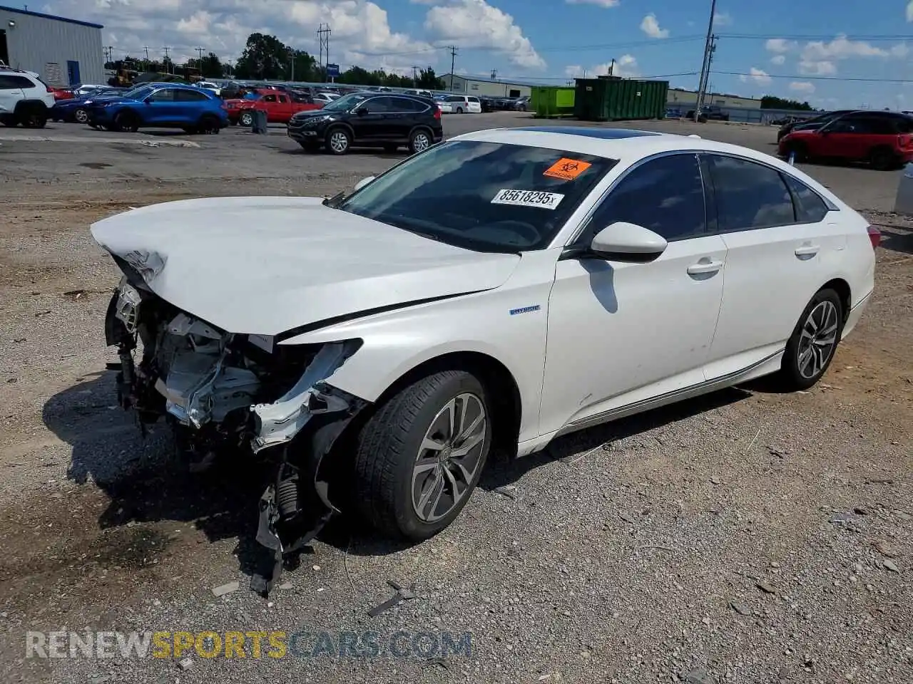 1 fotografías del automóvil dañado 1HGCV3F40MA011639 HONDA ACCORD 2021