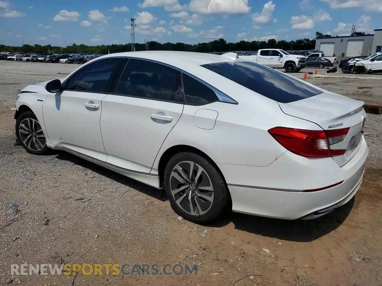 2 fotografías del automóvil dañado 1HGCV3F40MA011639 HONDA ACCORD 2021