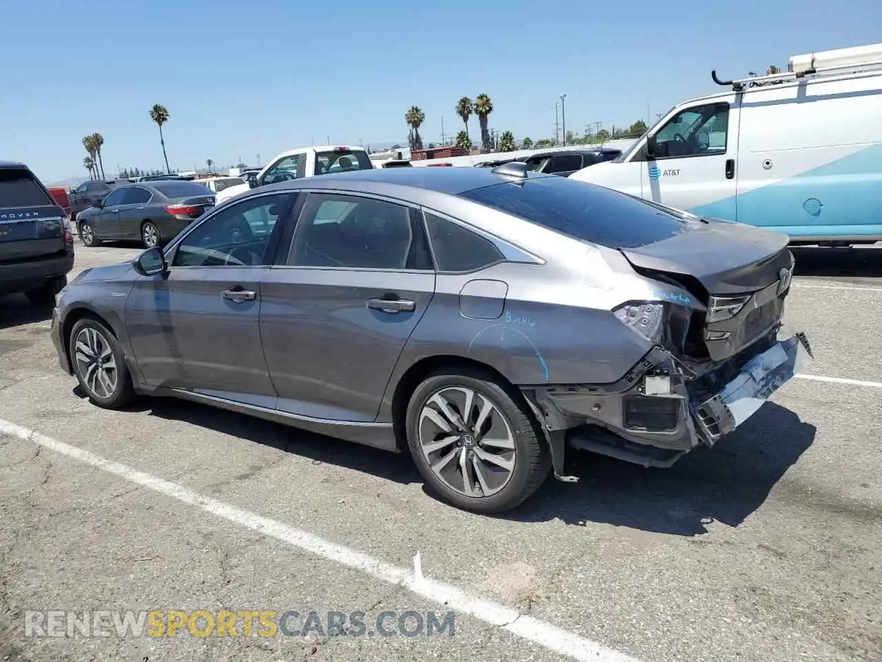 2 Фотография поврежденного автомобиля 1HGCV3F41MA002710 HONDA ACCORD 2021