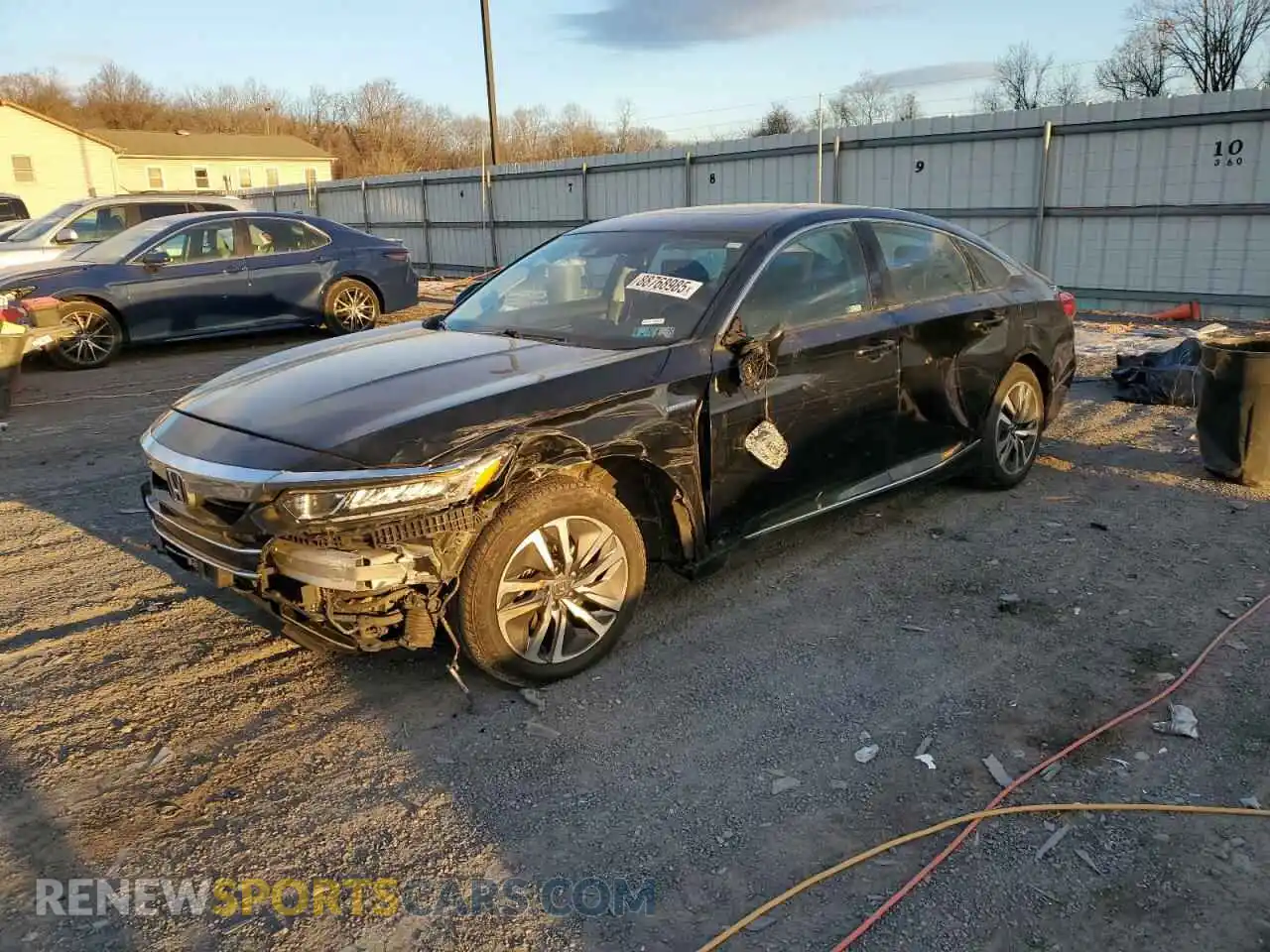 1 Photograph of a damaged car 1HGCV3F43MA010730 HONDA ACCORD 2021