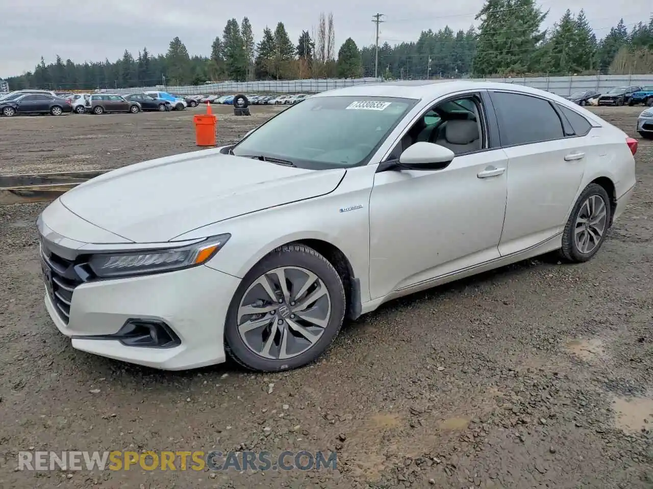 1 Photograph of a damaged car 1HGCV3F47MA009368 HONDA ACCORD 2021