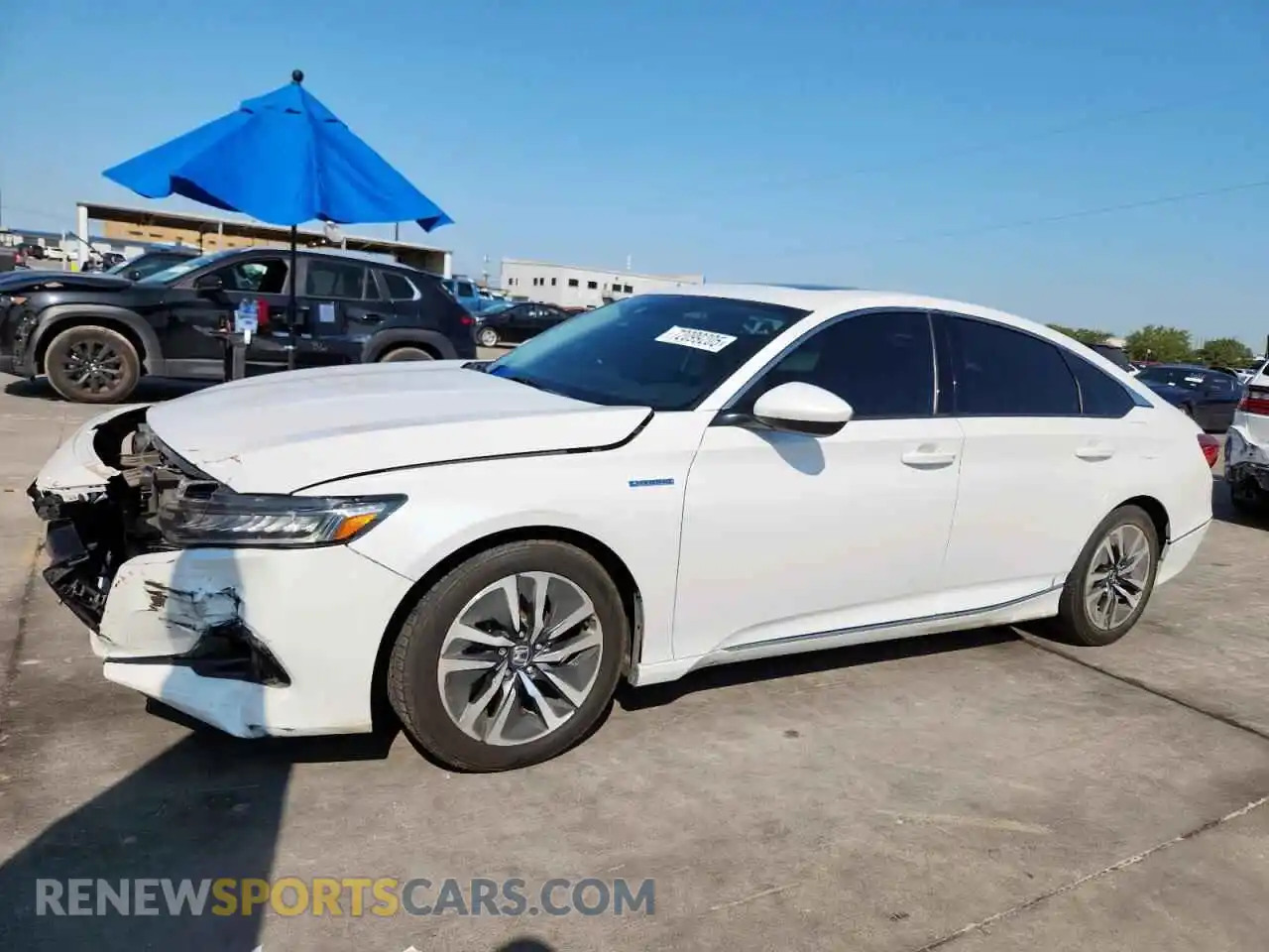 1 Photograph of a damaged car 1HGCV3F48MA006592 HONDA ACCORD 2021