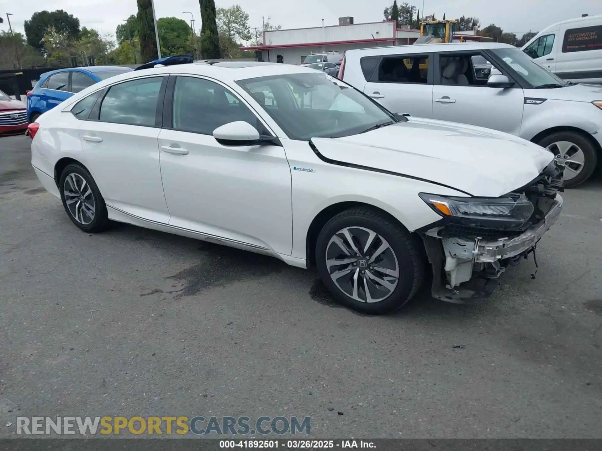1 Photograph of a damaged car 1HGCV3F48MA012277 HONDA ACCORD 2021