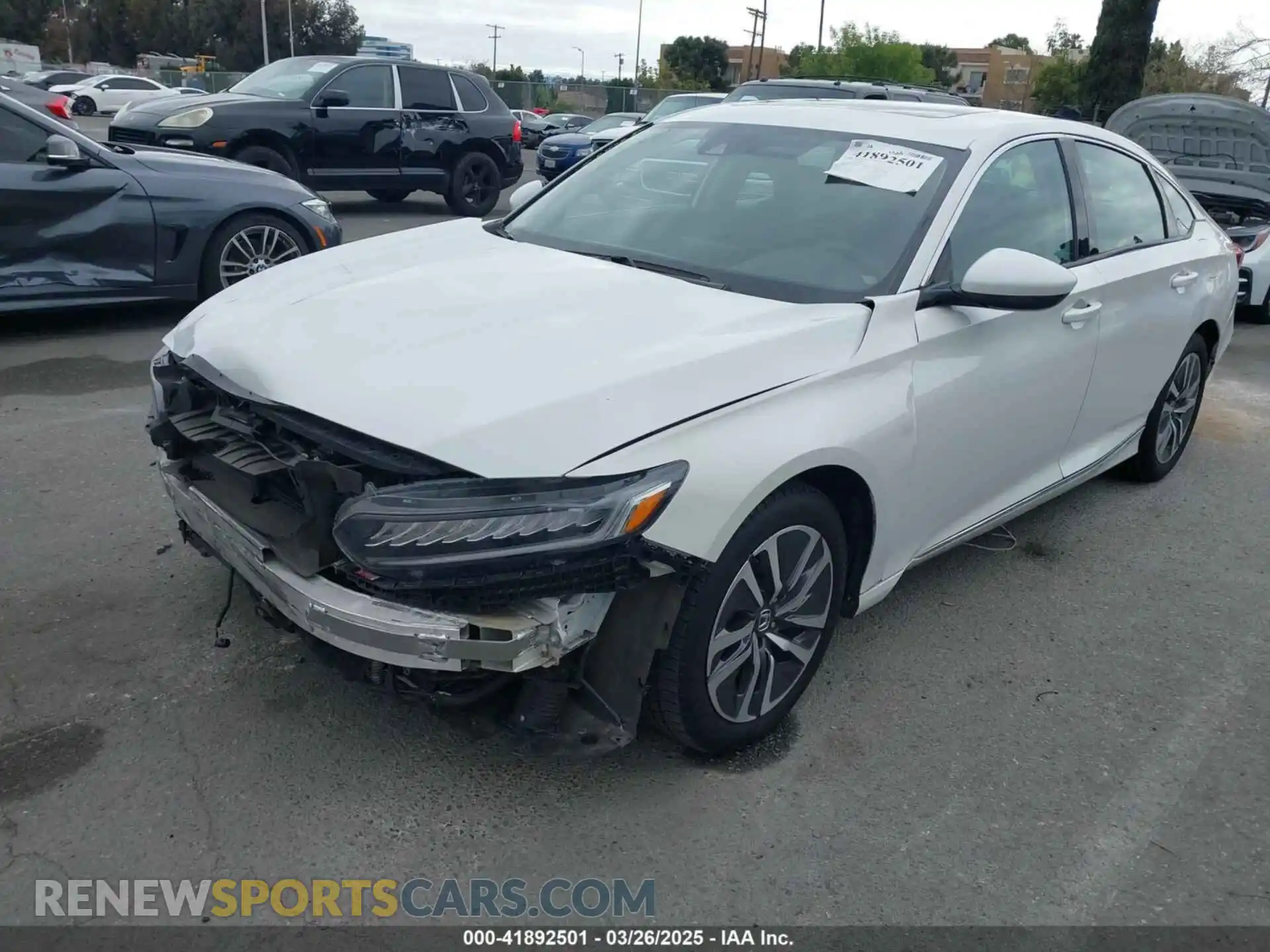 2 Photograph of a damaged car 1HGCV3F48MA012277 HONDA ACCORD 2021