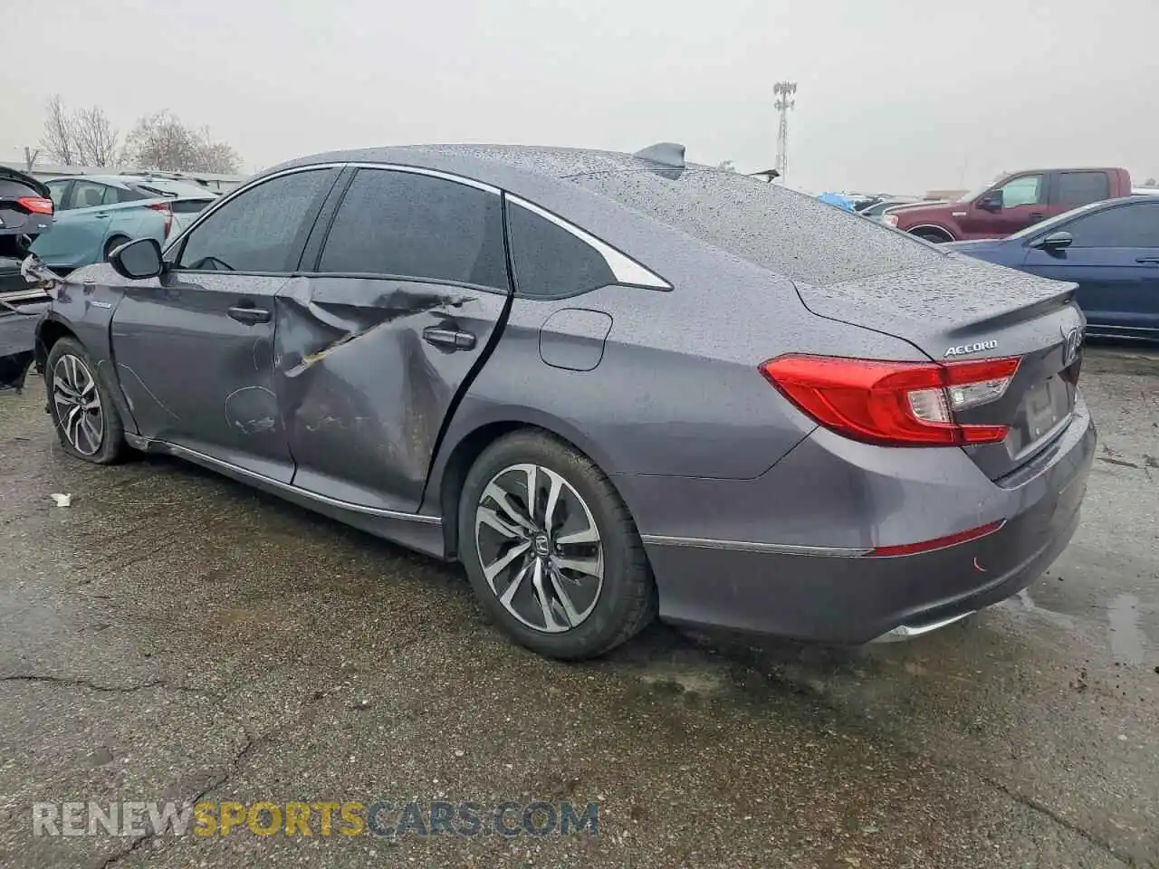 2 Фотография поврежденного автомобиля 1HGCV3F49MA007394 HONDA ACCORD 2021