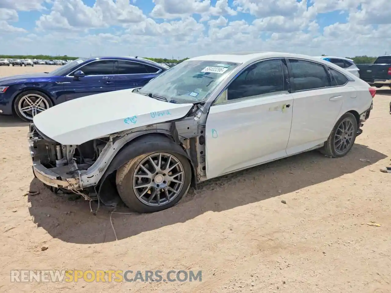 1 Photograph of a damaged car 1HGCV3F55MA004744 HONDA ACCORD 2021