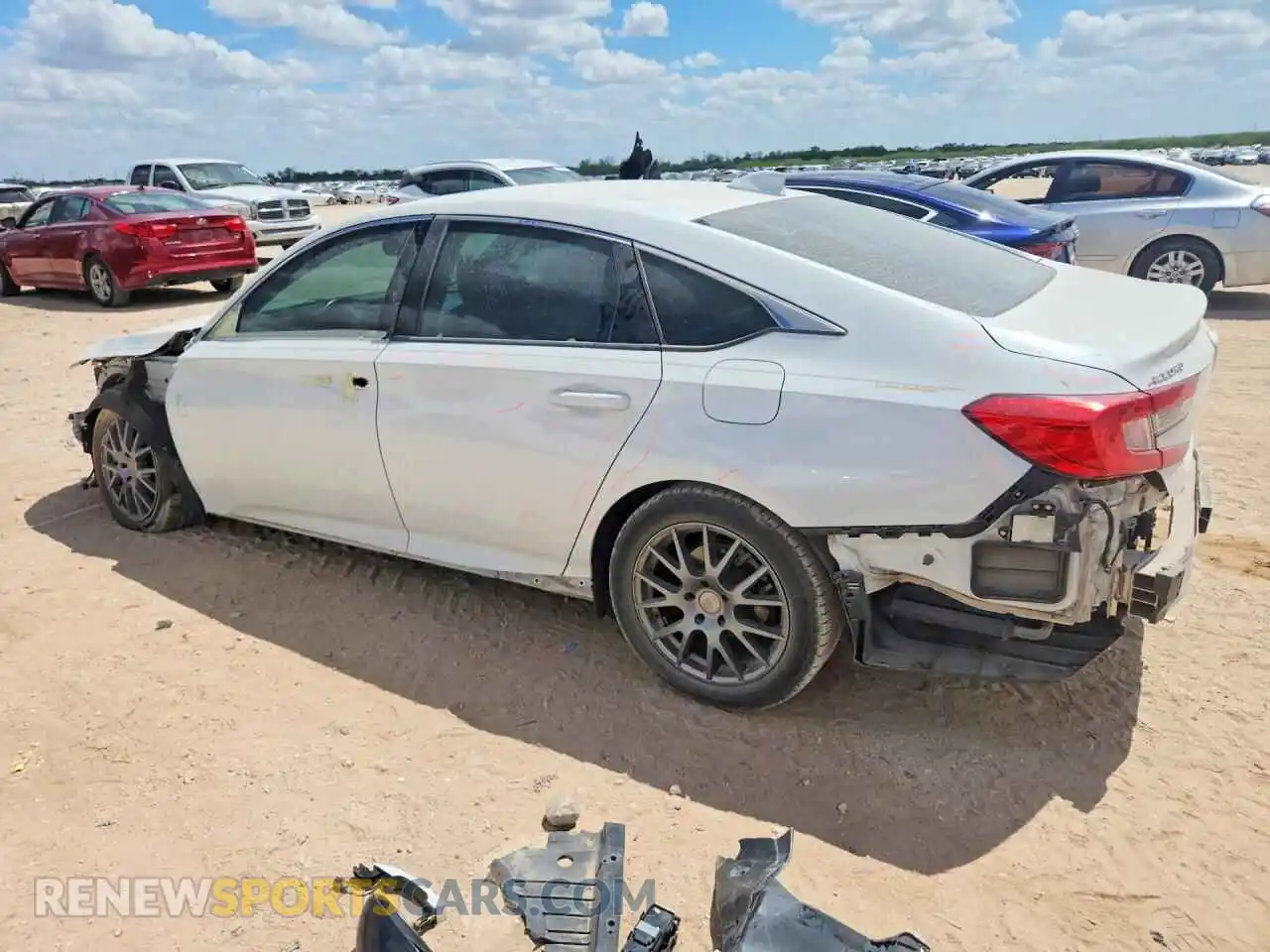 2 Photograph of a damaged car 1HGCV3F55MA004744 HONDA ACCORD 2021
