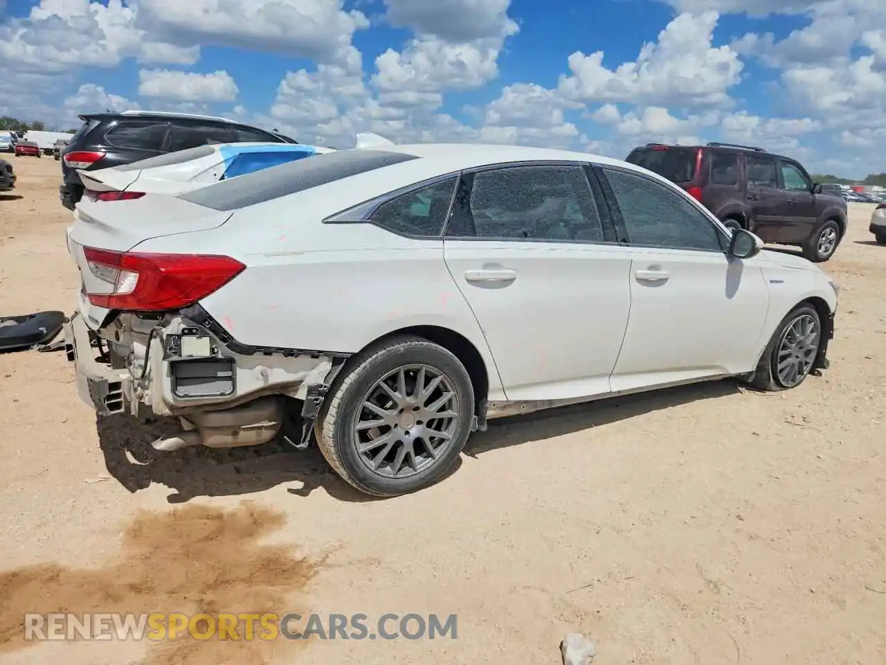 3 Photograph of a damaged car 1HGCV3F55MA004744 HONDA ACCORD 2021