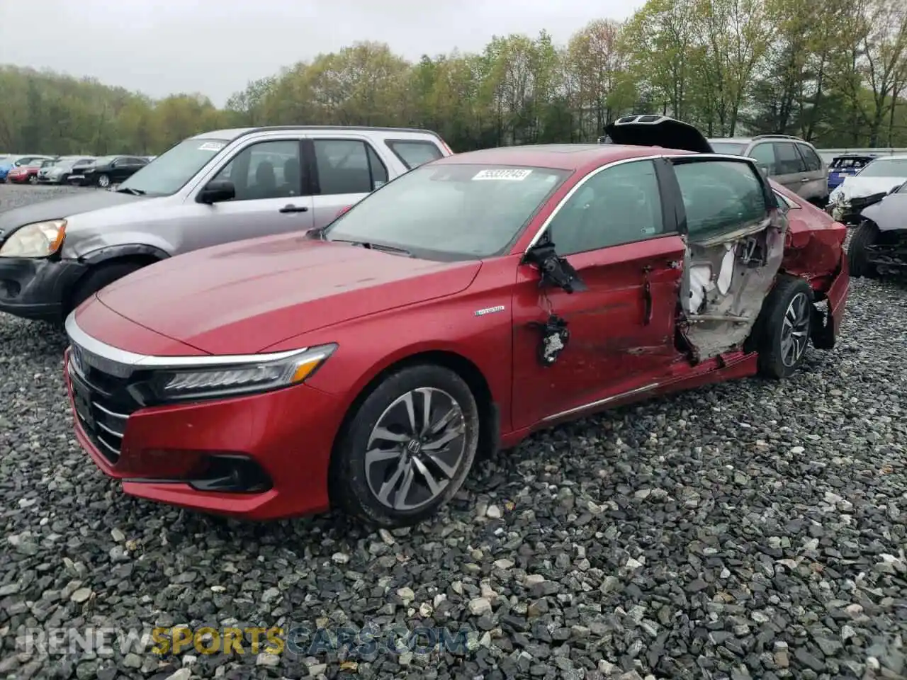 1 Photograph of a damaged car 1HGCV3F56MA014165 HONDA ACCORD 2021