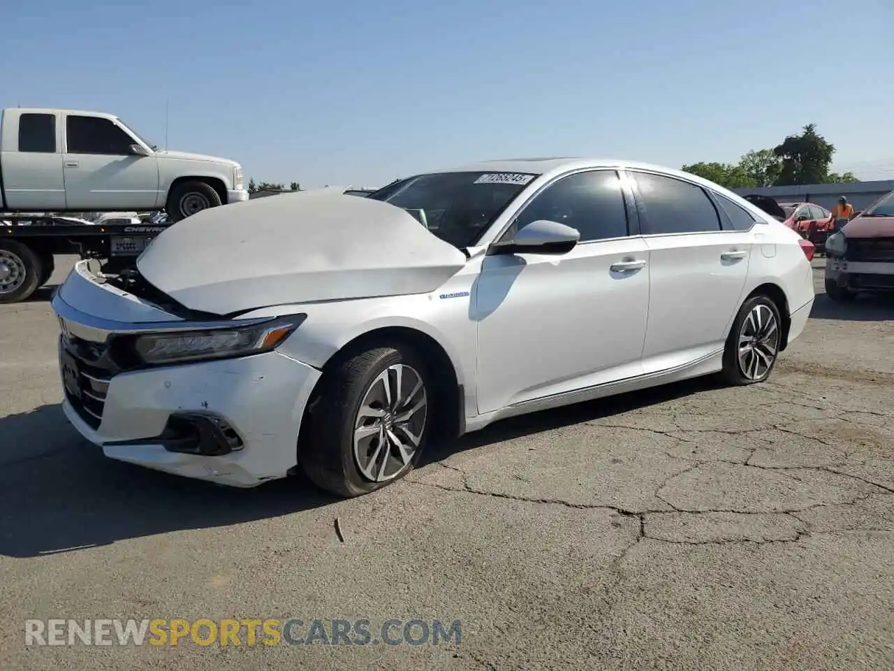 1 Photograph of a damaged car 1HGCV3F56MA020130 HONDA ACCORD 2021