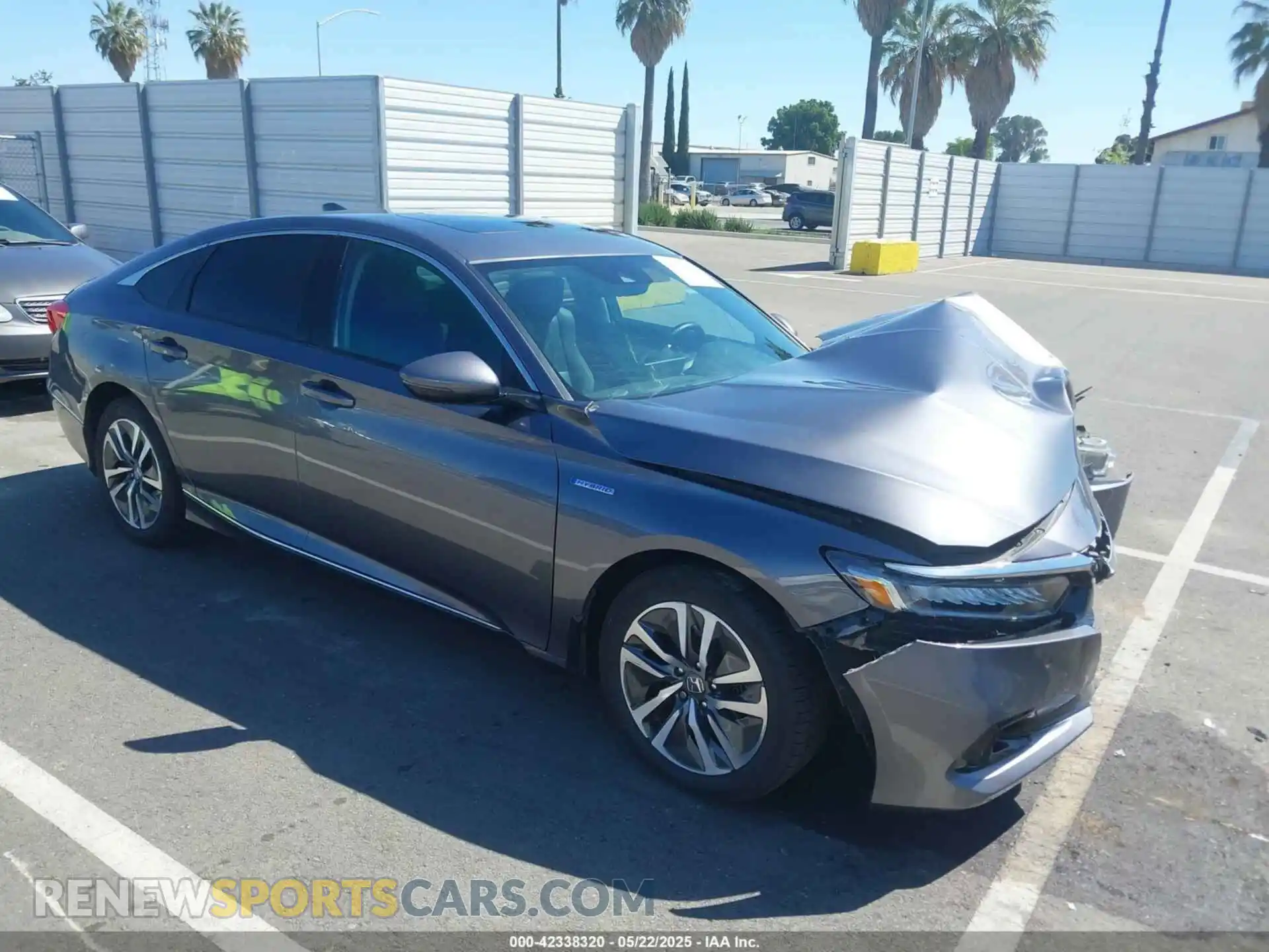 1 Photograph of a damaged car 1HGCV3F57MA008343 HONDA ACCORD 2021