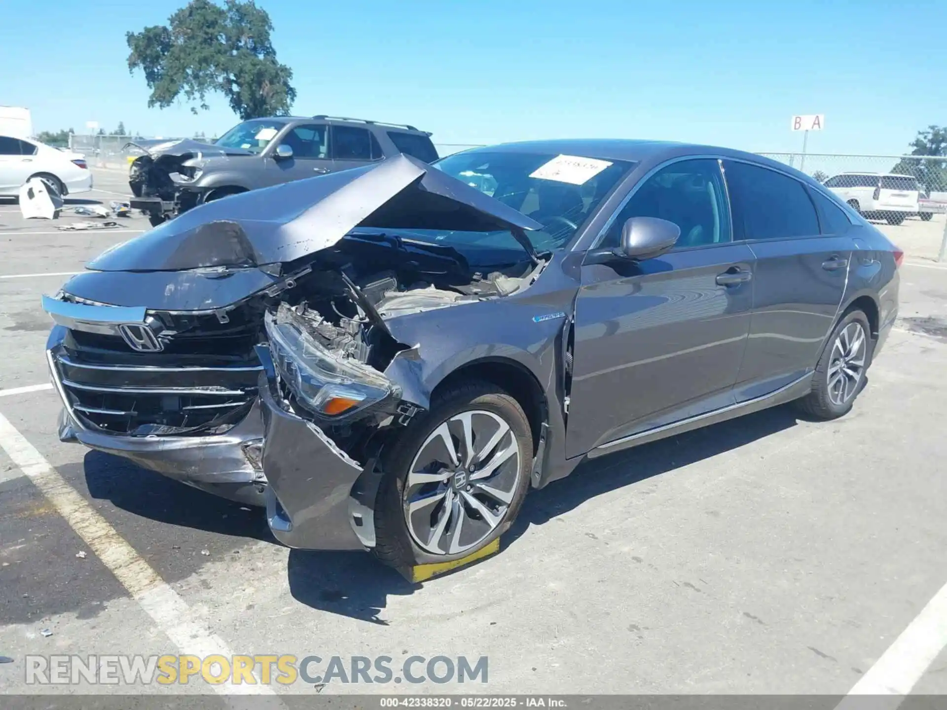 2 Photograph of a damaged car 1HGCV3F57MA008343 HONDA ACCORD 2021