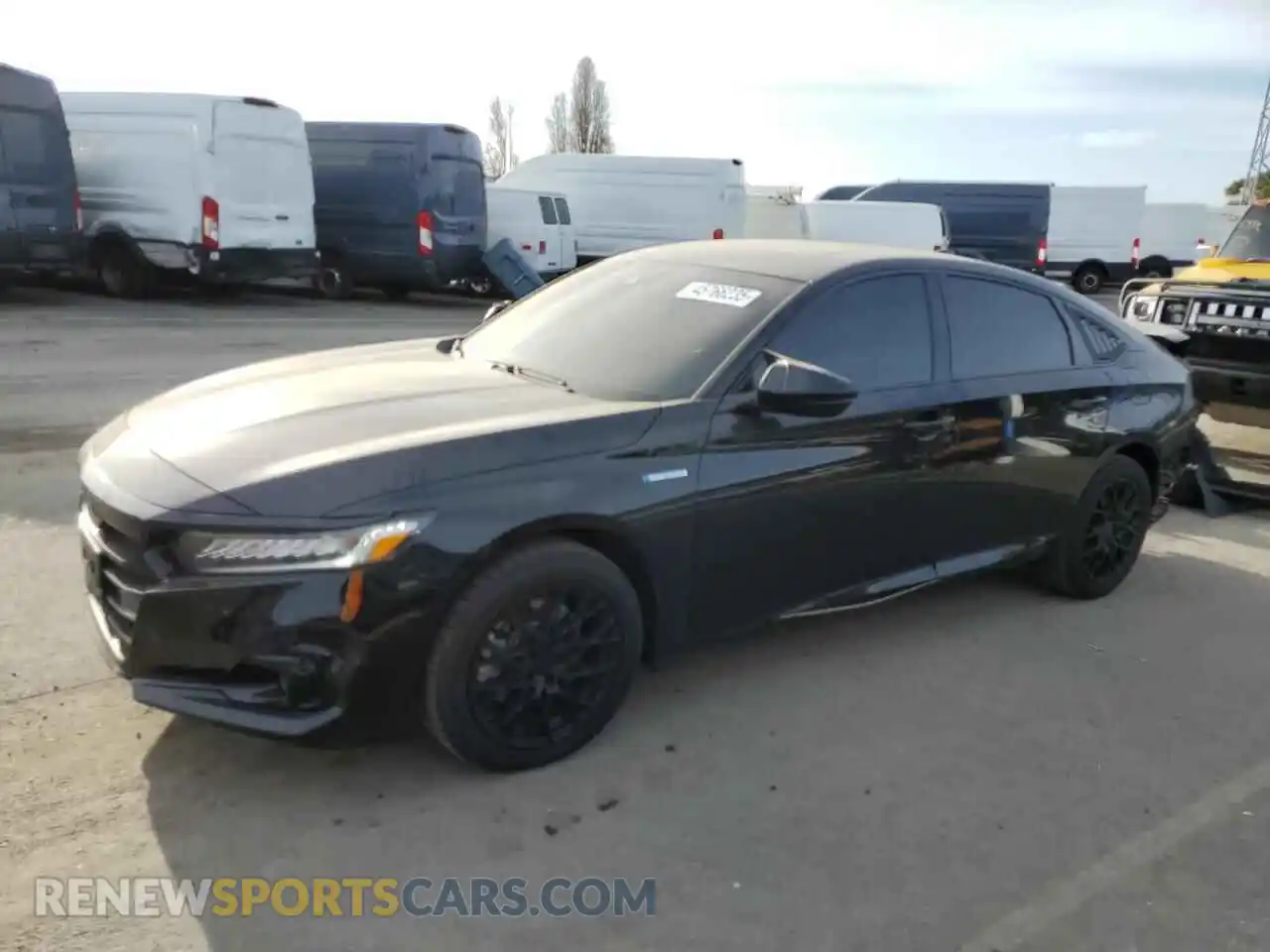 1 Photograph of a damaged car 1HGCV3F57MA010643 HONDA ACCORD 2021