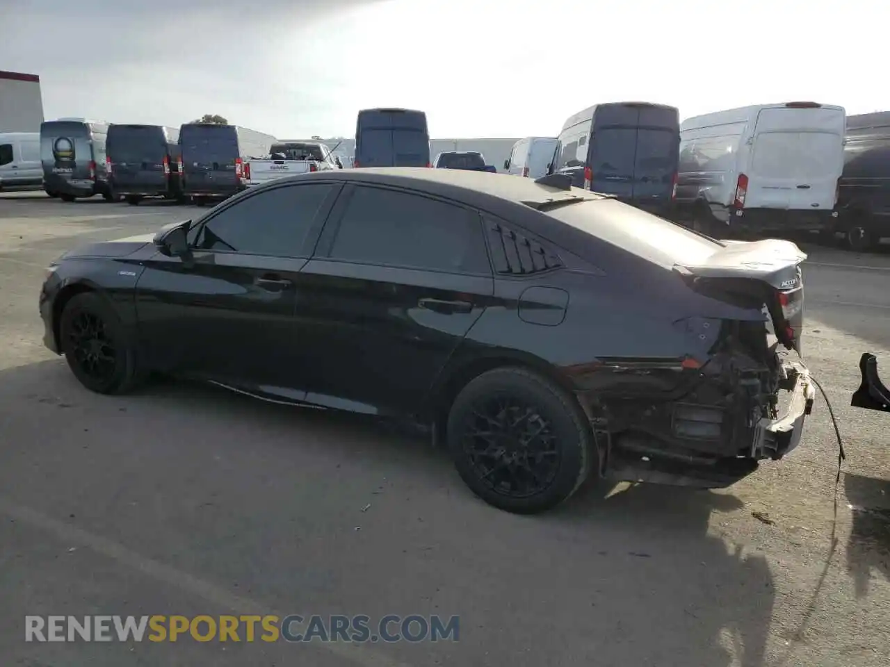 2 Photograph of a damaged car 1HGCV3F57MA010643 HONDA ACCORD 2021