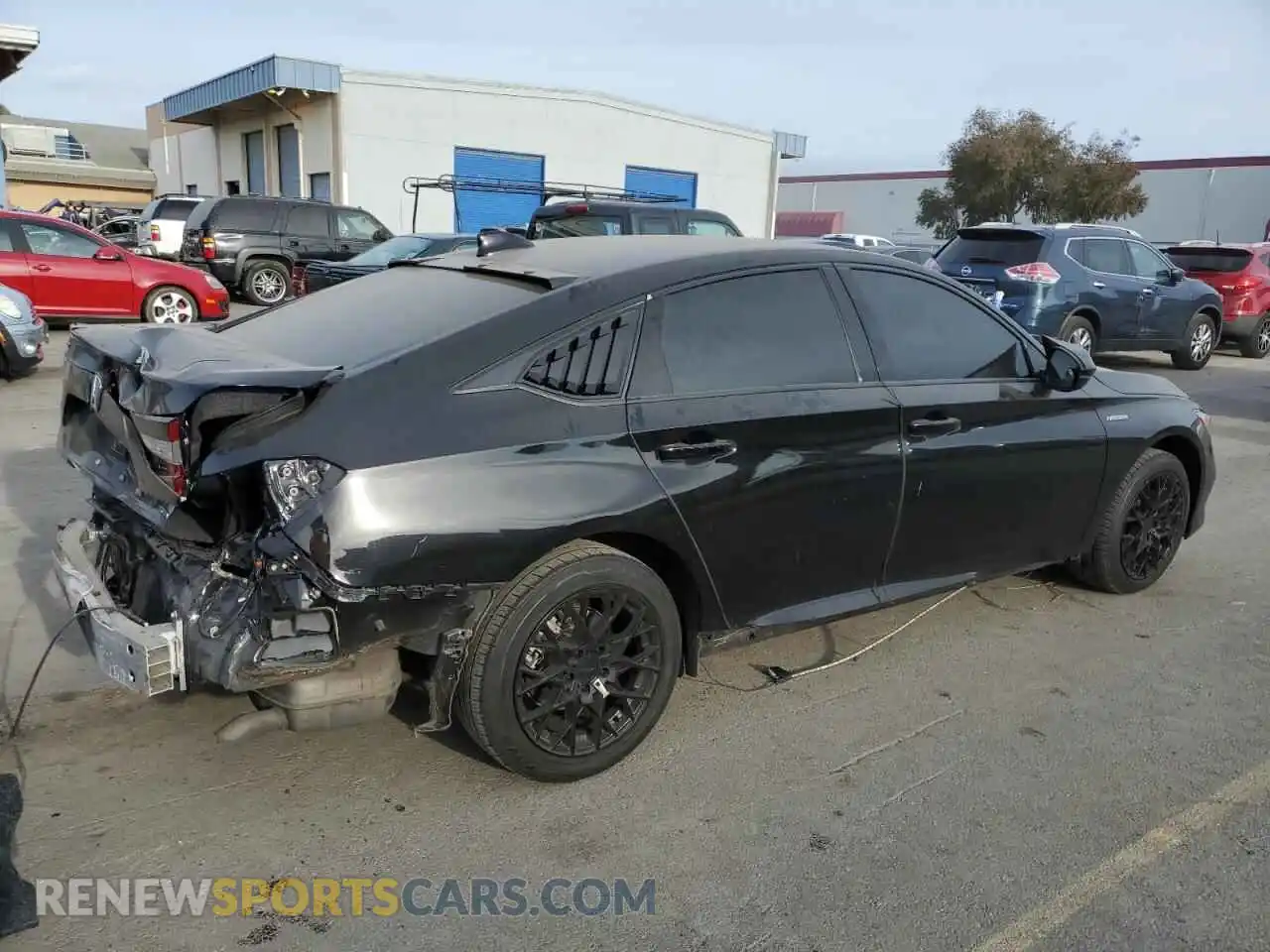 3 Photograph of a damaged car 1HGCV3F57MA010643 HONDA ACCORD 2021