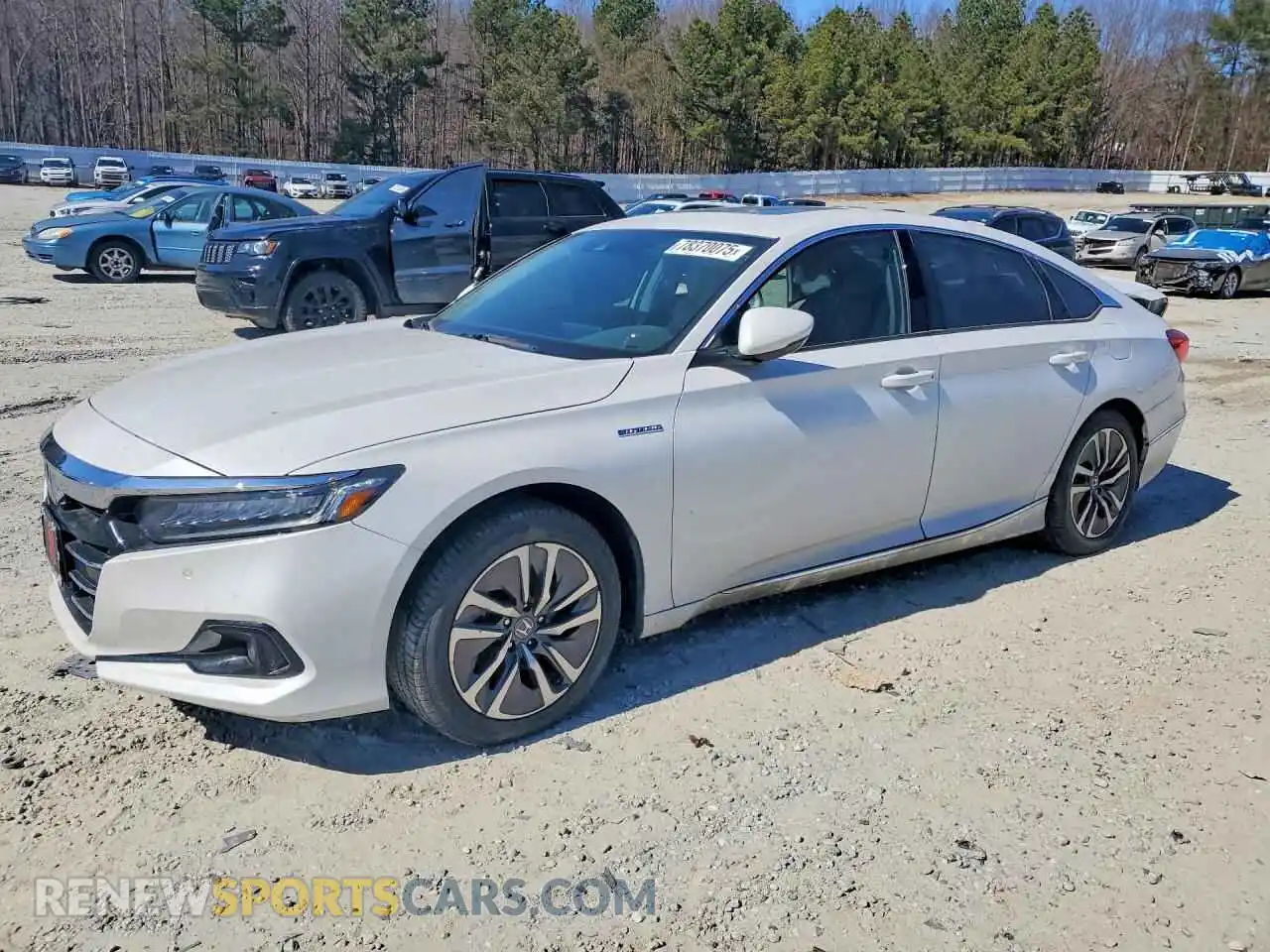 1 Photograph of a damaged car 1HGCV3F58MA011204 HONDA ACCORD 2021