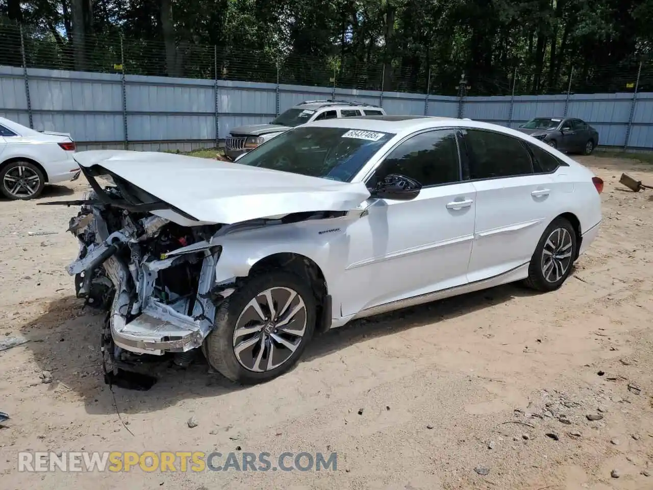 1 Photograph of a damaged car 1HGCV3F58MA022770 HONDA ACCORD 2021